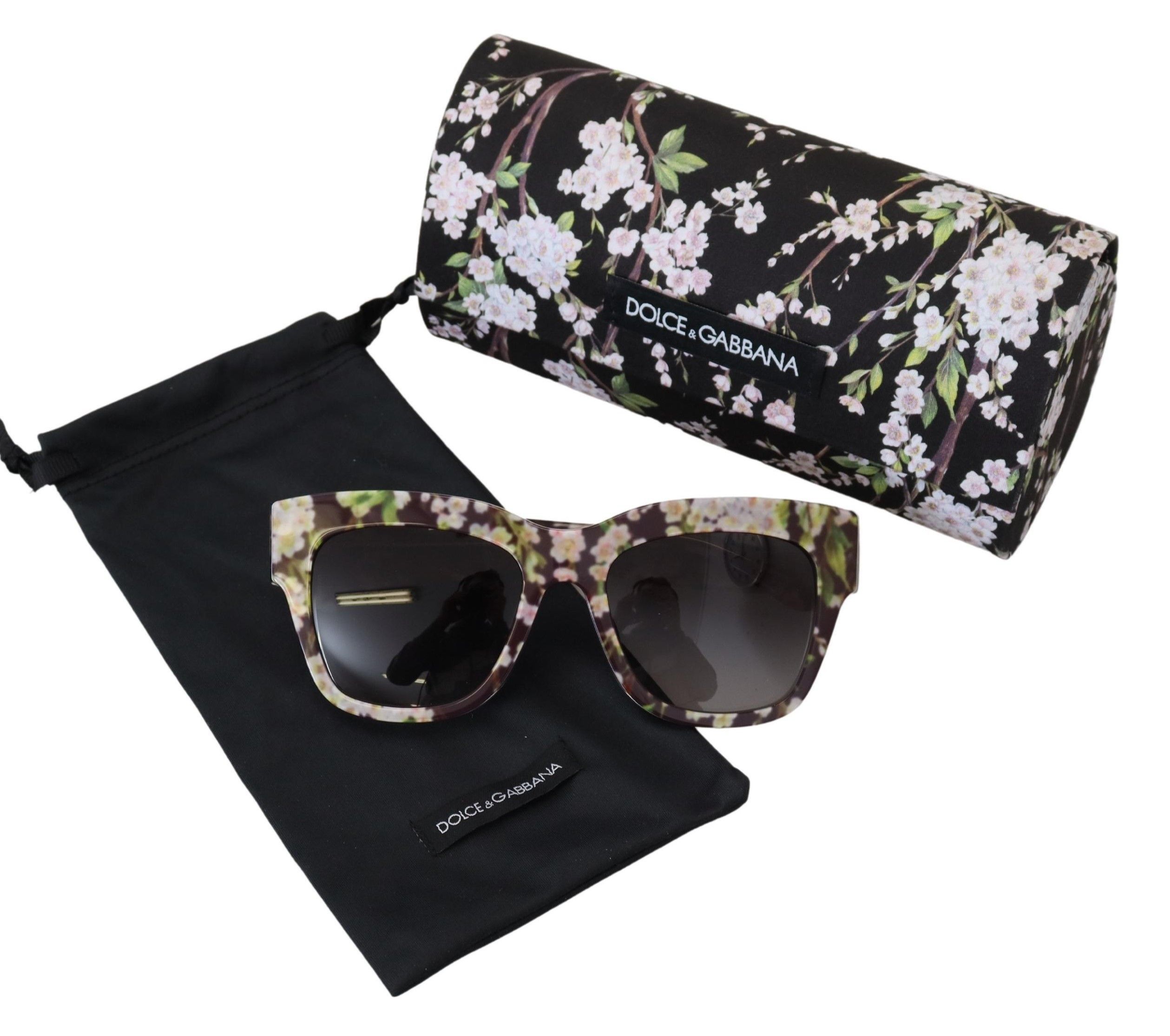 Dolce & Gabbana Elegant Multicolor Gradient Women's Sunglasses Size ONE SIZE - 6 Thumbnail