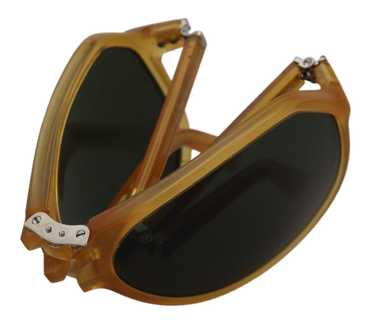 Dolce & Gabbana Chic Yellow Aviator Acetate Women's Sunglasses Size ONE SIZE - 5 Thumbnail