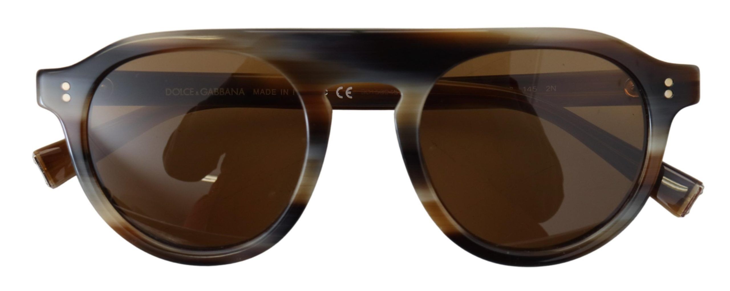Dolce & Gabbana Timeless Tortoiseshell Unisex Women's Sunglasses Size ONE SIZE - 4 Thumbnail