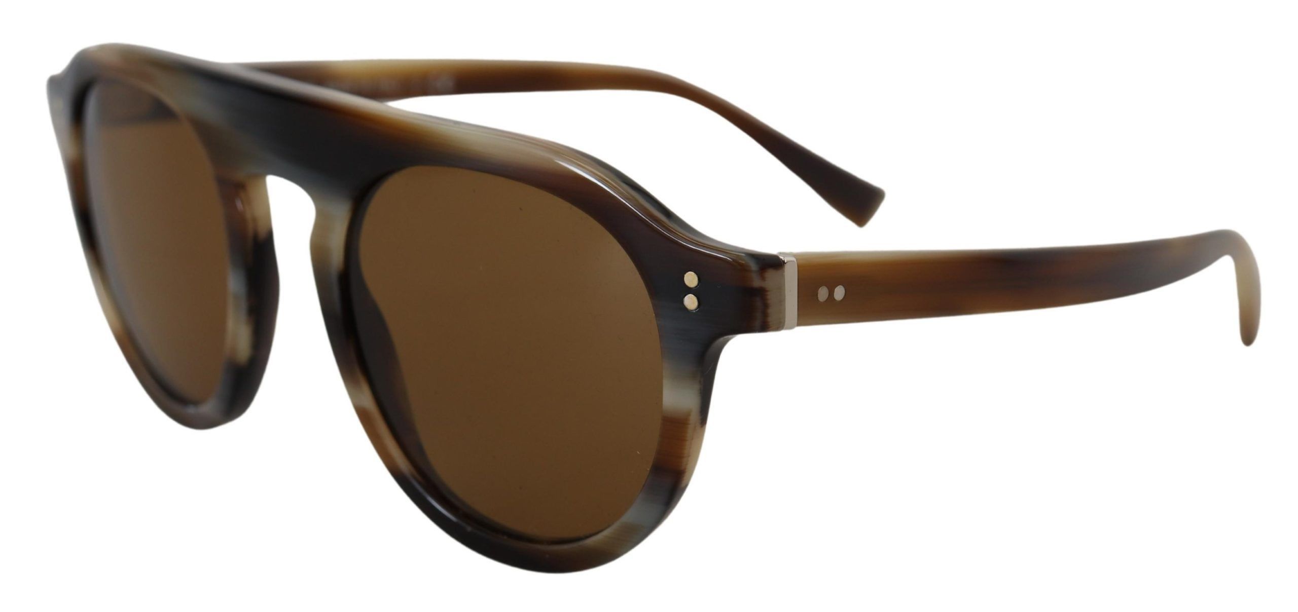 Dolce & Gabbana Timeless Tortoiseshell Unisex Women's Sunglasses Size ONE SIZE - 6 Thumbnail