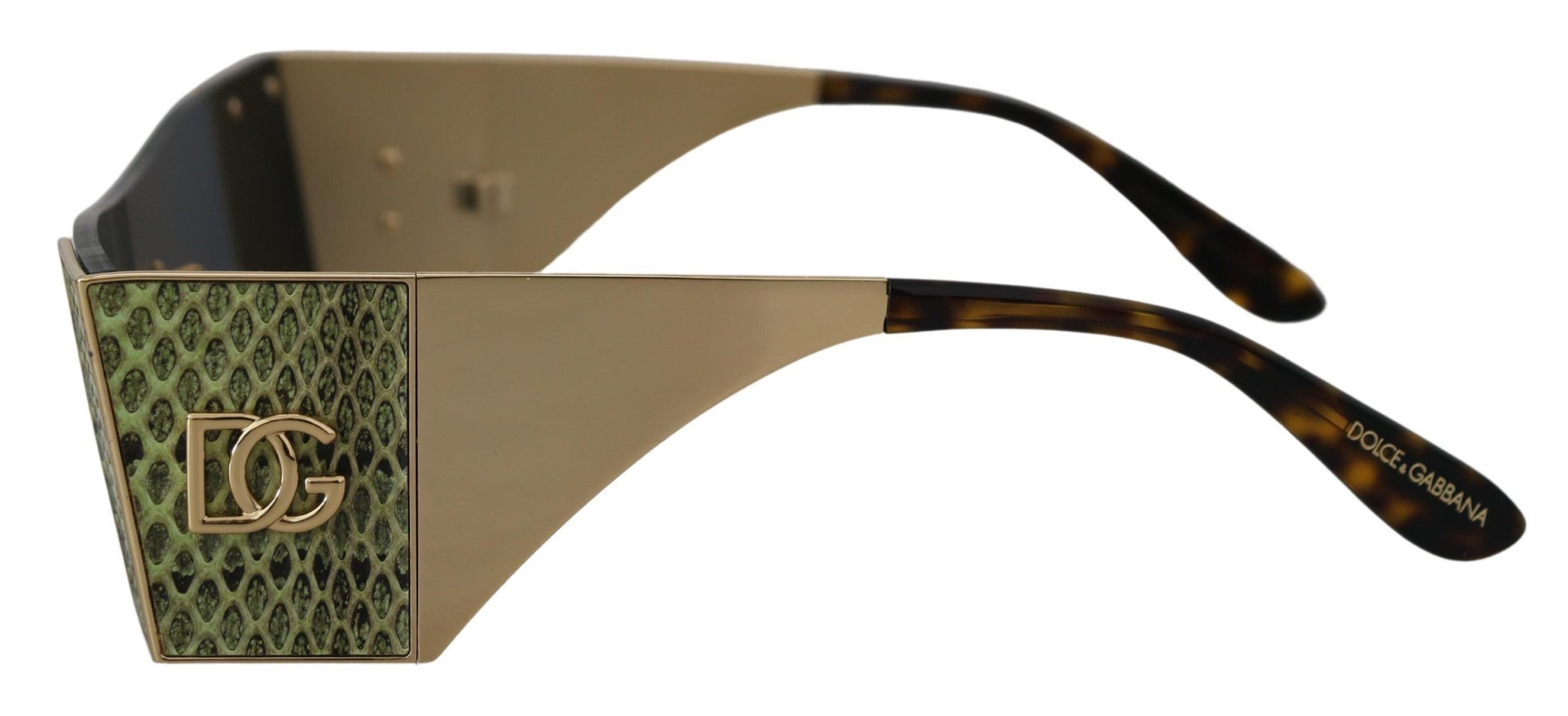 Dolce & Gabbana Elegant Metallic Hue Women's Eyewear Size ONE SIZE - 3 Thumbnail