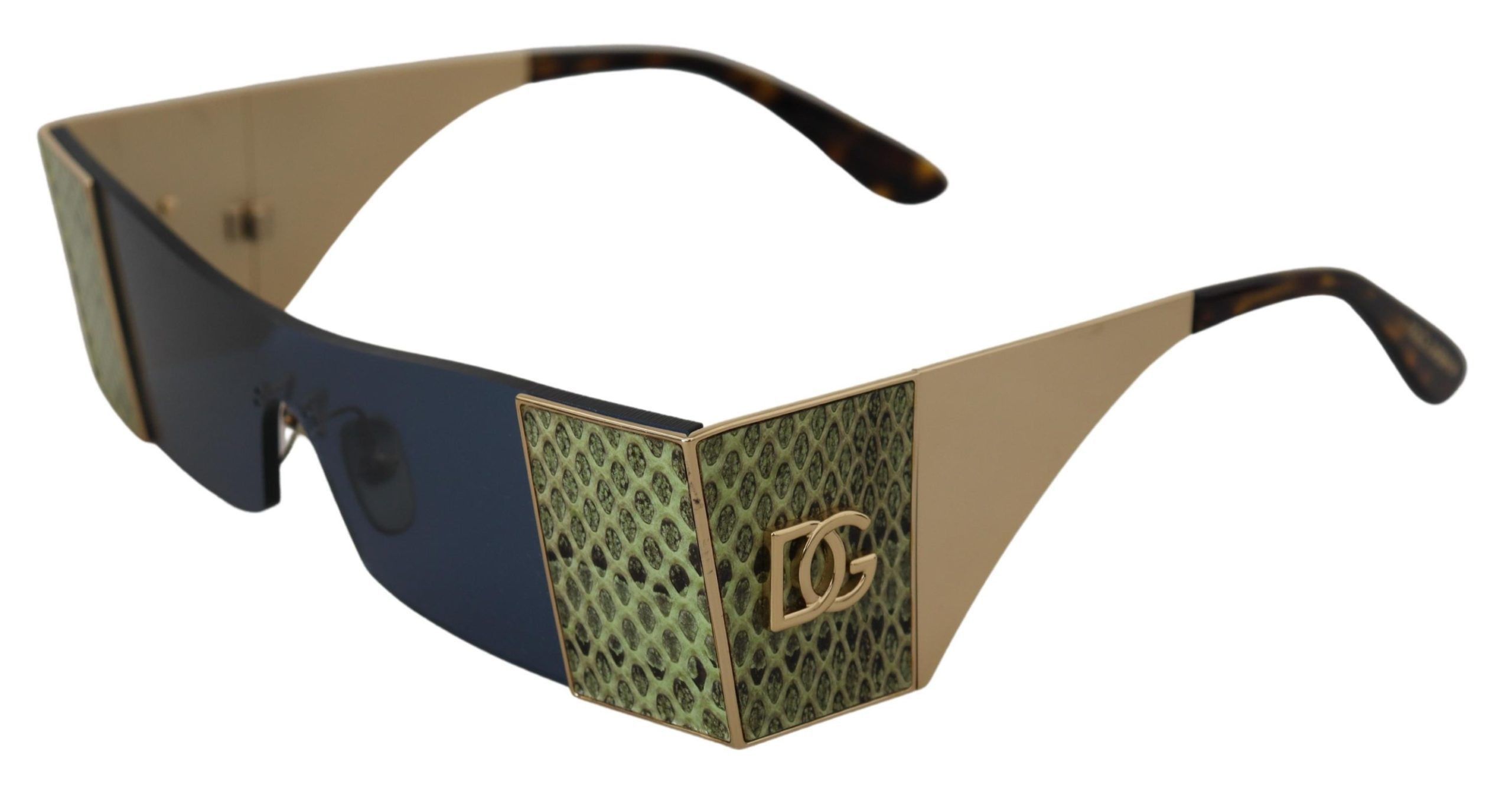 Dolce & Gabbana Elegant Metallic Hue Women's Eyewear Size ONE SIZE - 2 Thumbnail