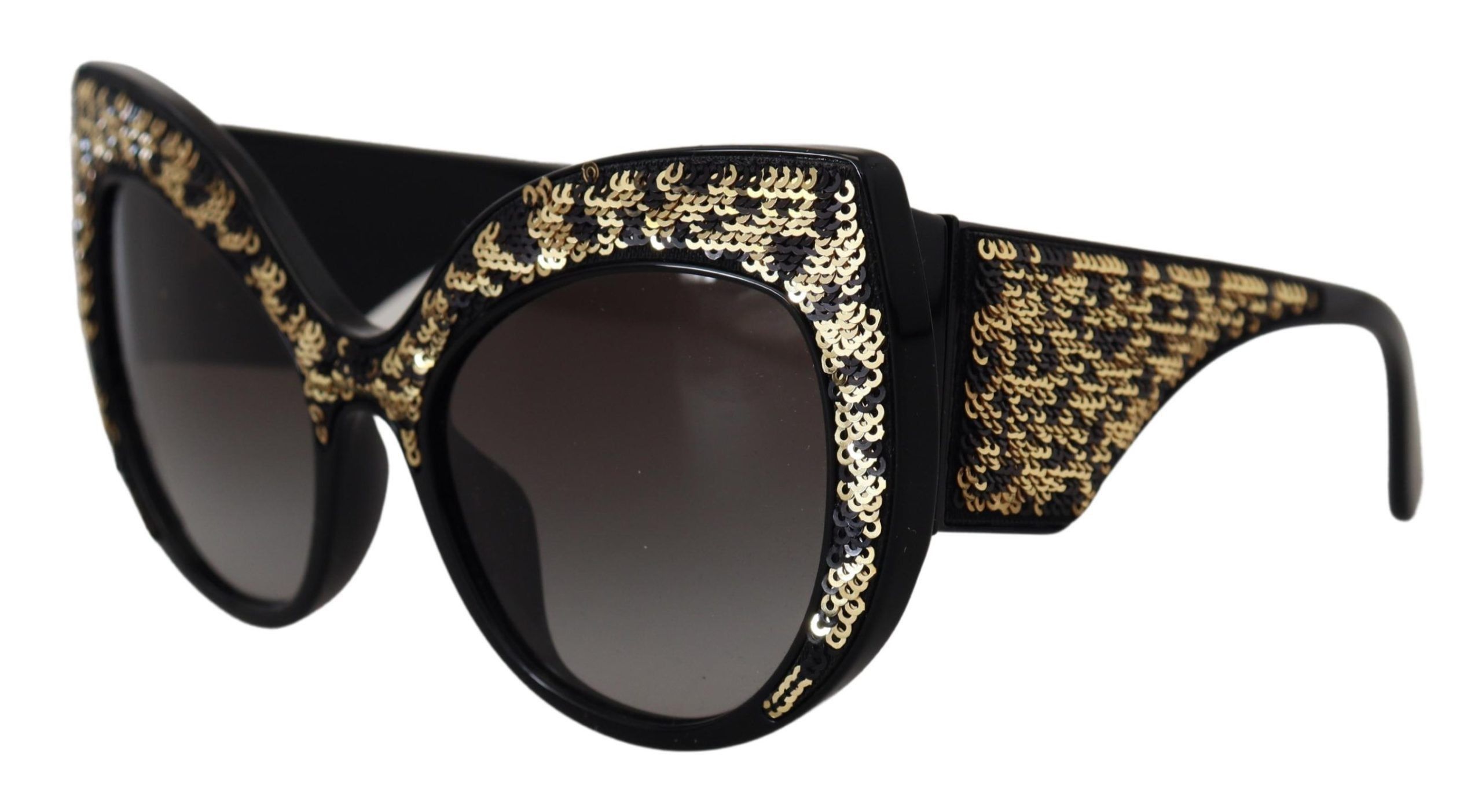 Dolce & Gabbana Butterfly Polarized Sequin Women's Sunglasses Size ONE SIZE - 2 Thumbnail
