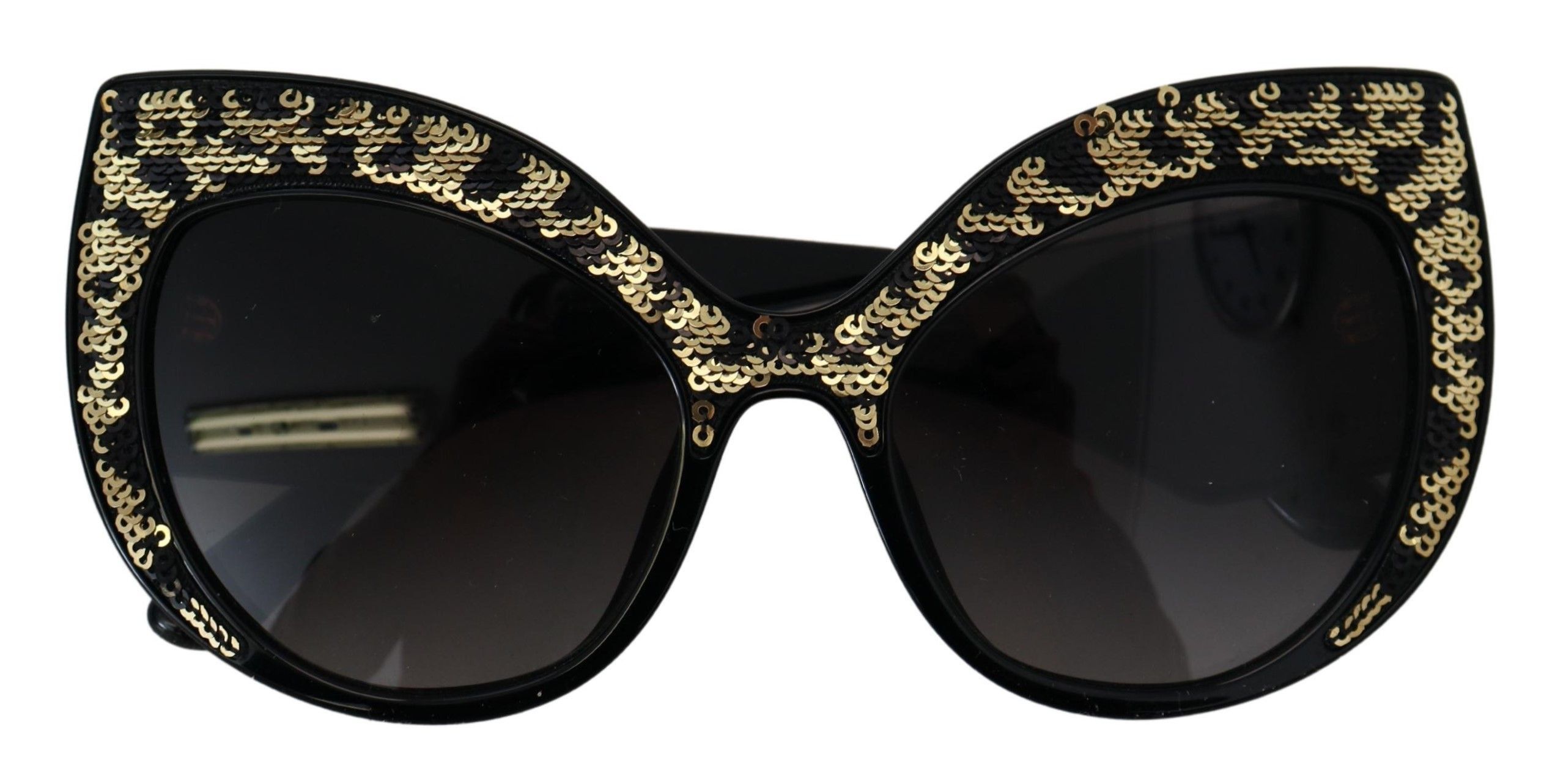 Dolce & Gabbana Butterfly Polarized Sequin Women's Sunglasses Size ONE SIZE - 5 Thumbnail