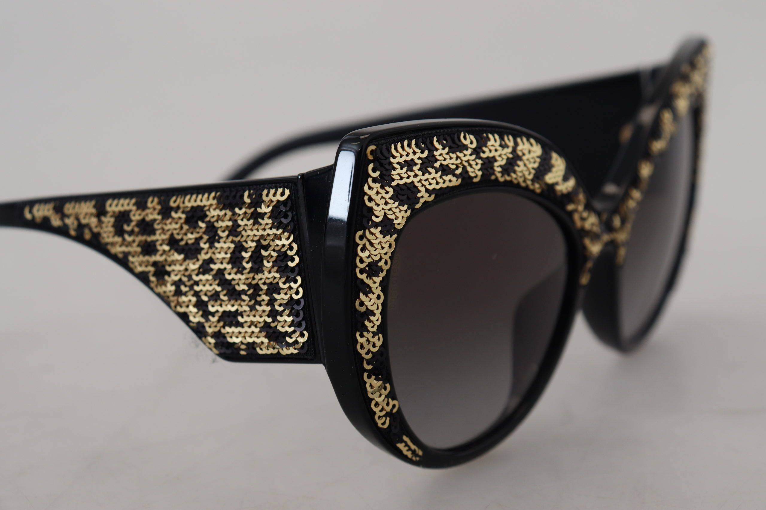 Dolce & Gabbana Butterfly Polarized Sequin Women's Sunglasses Size ONE SIZE - 6 Thumbnail