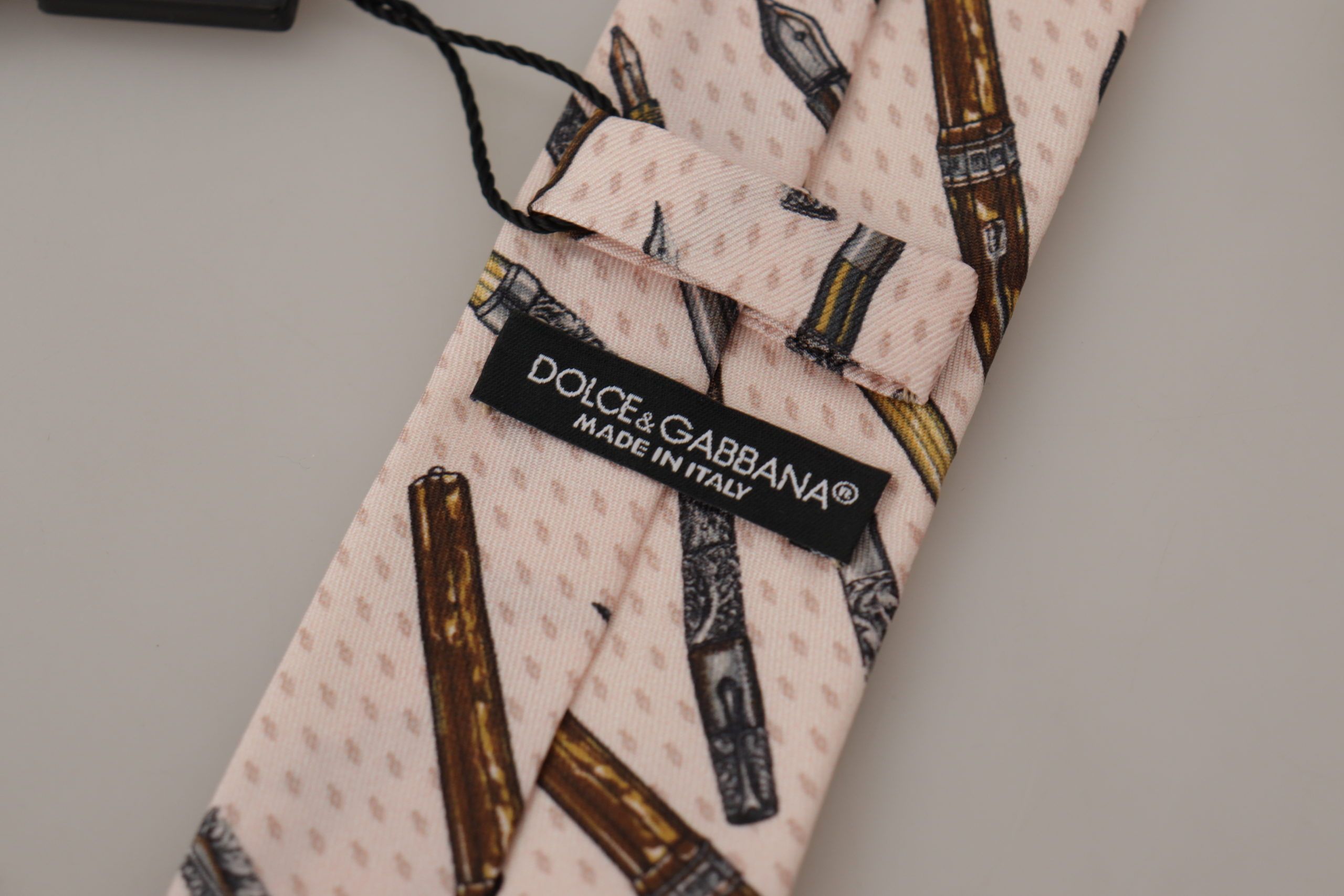 Dolce & Gabbana Elegant Silk Bow Tie for Suave Men's Evenings Size ONE SIZE - 6 Thumbnail
