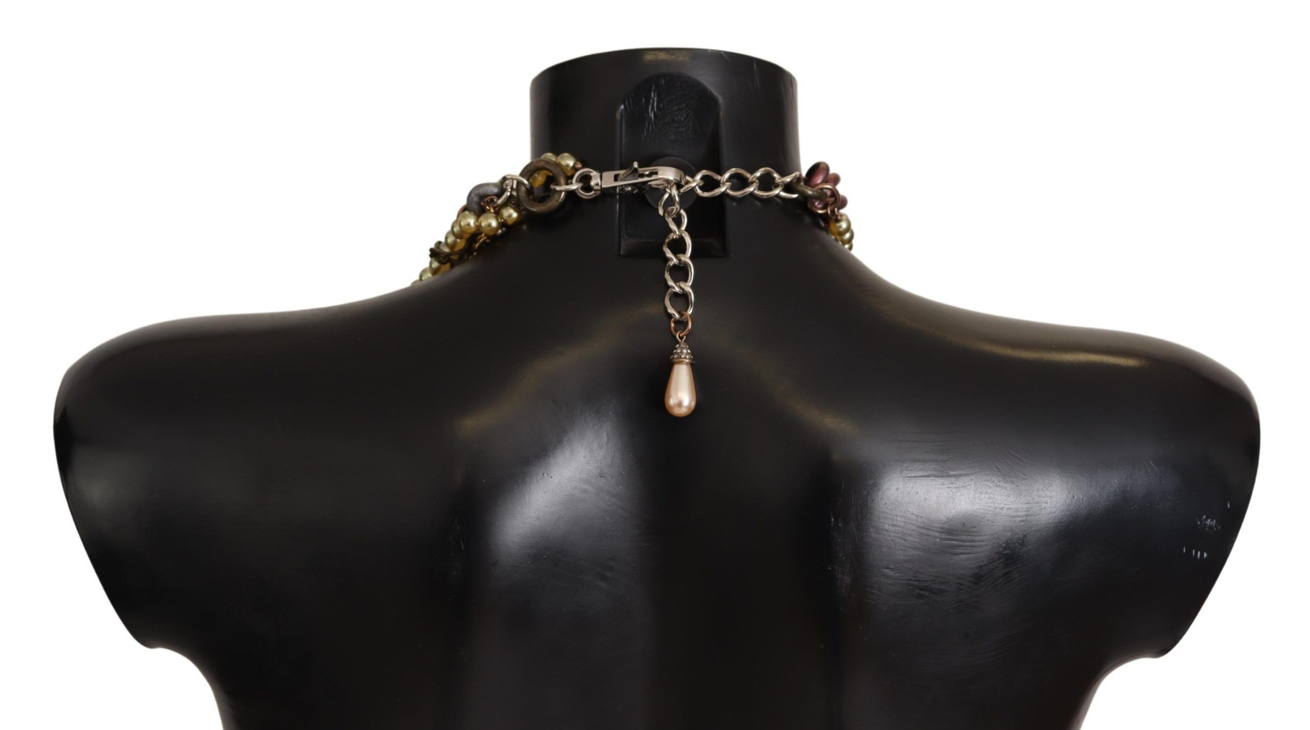 Dolce & Gabbana Sicilian Elegance Gold-Tone Statement Women's Necklace Size ONE SIZE - 3 Thumbnail