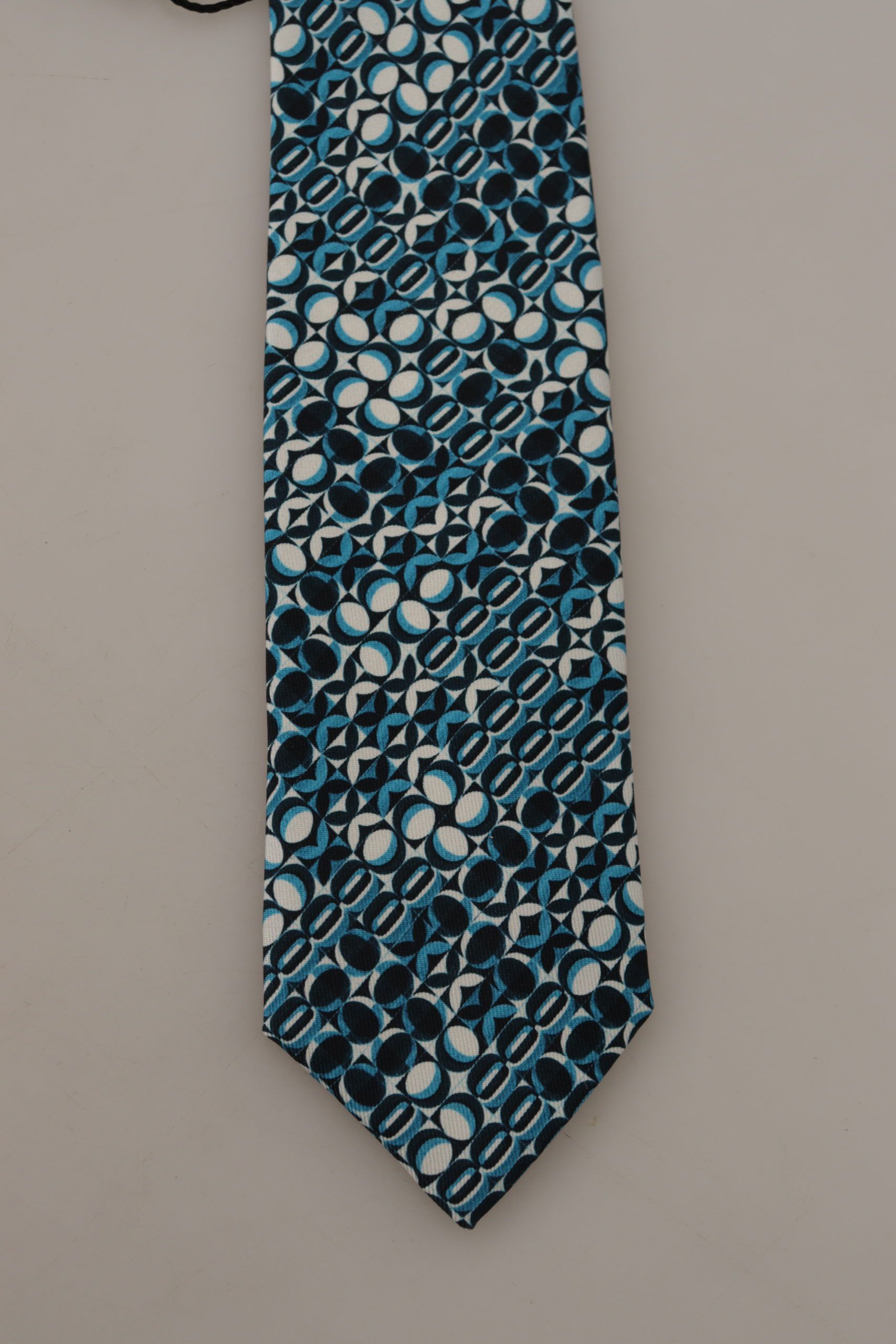 Dolce & Gabbana Elegant Silk Blue Bow Men's Tie Size ONE SIZE - 3 Thumbnail