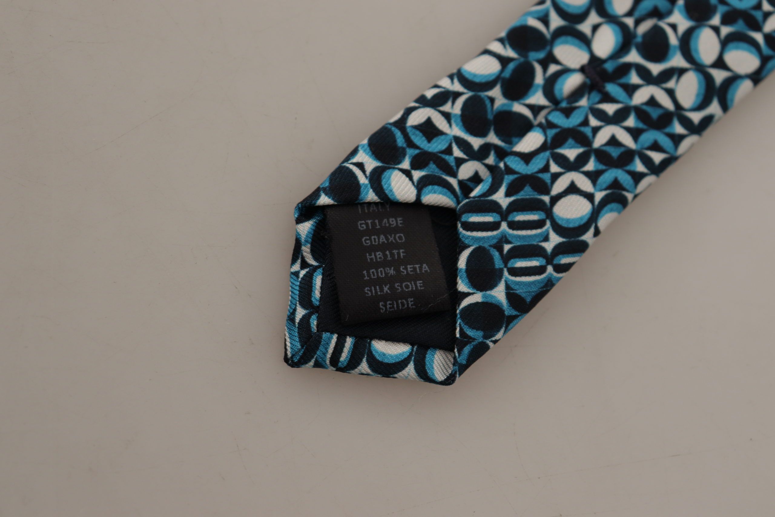 Dolce & Gabbana Elegant Silk Blue Bow Men's Tie Size ONE SIZE - 4 Thumbnail