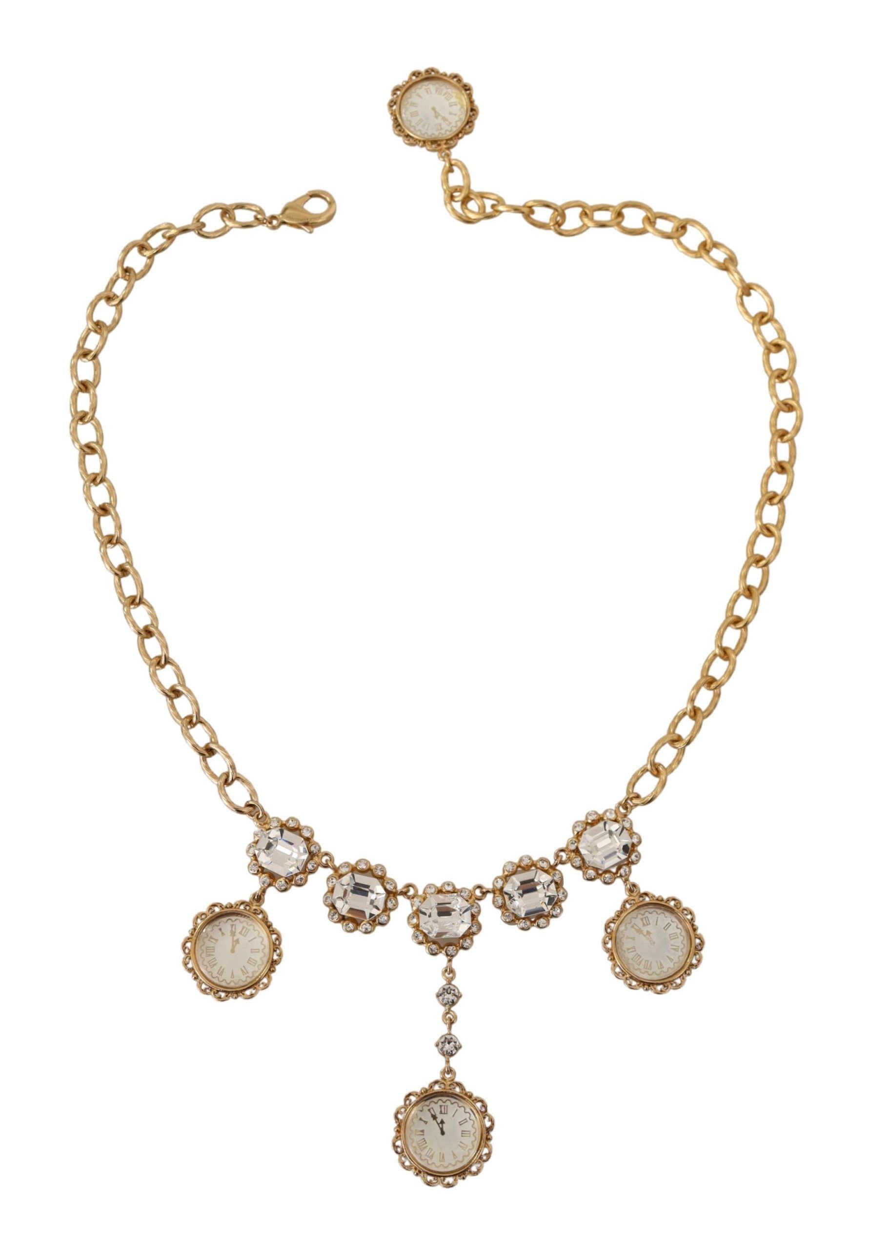 Dolce & Gabbana Elegant Timeless Statement Women's Necklace Size ONE SIZE - 3 Thumbnail