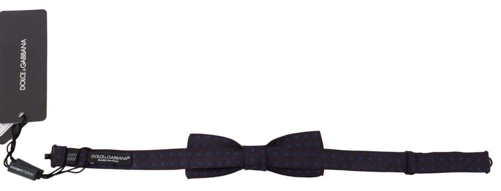 Dolce & Gabbana Elegant Silk Patterned Bow Men's Tie Size ONE SIZE - 2 Thumbnail