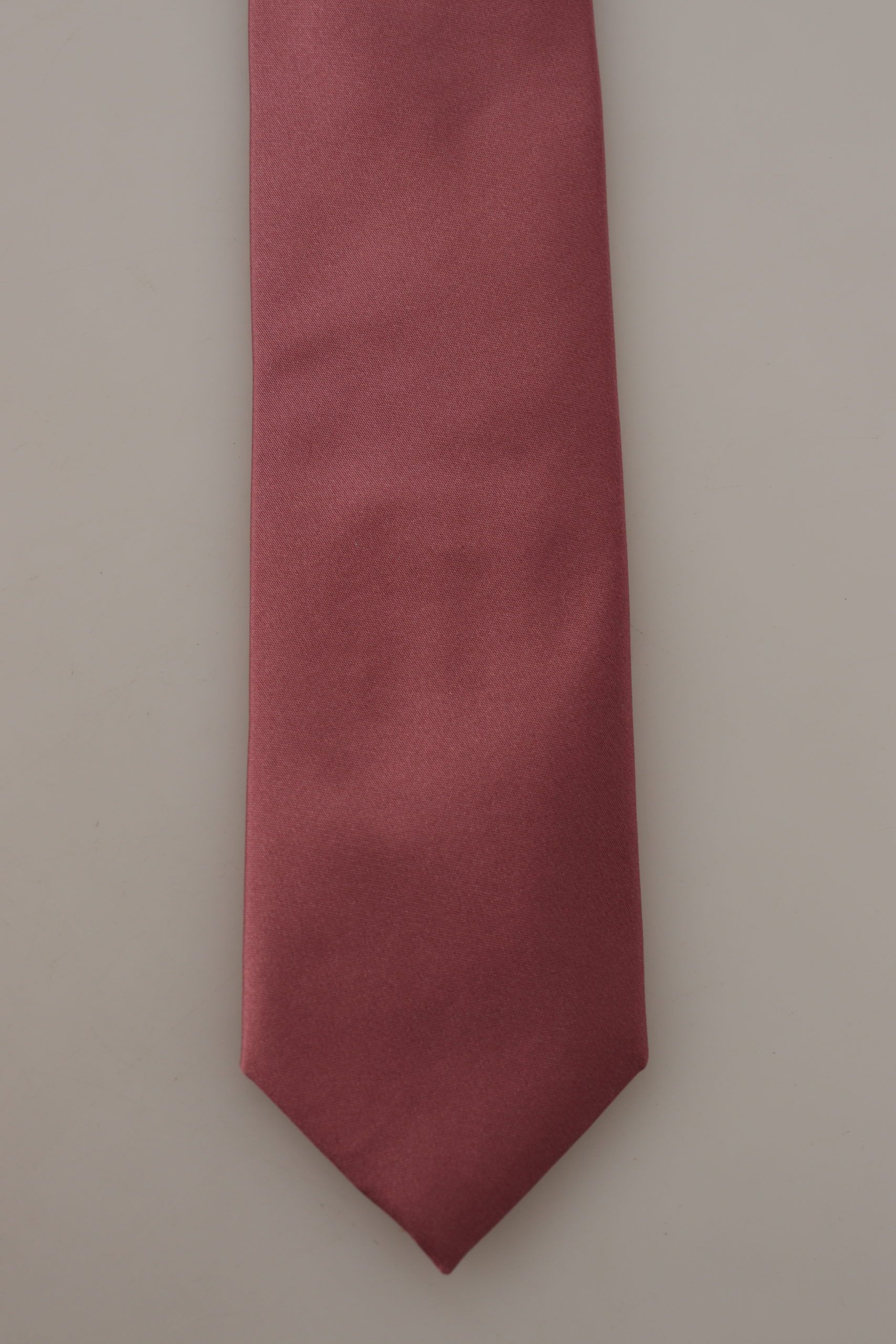 Dolce & Gabbana Elegant Pink Silk Bow Men's Tie Size ONE SIZE - 3 Thumbnail