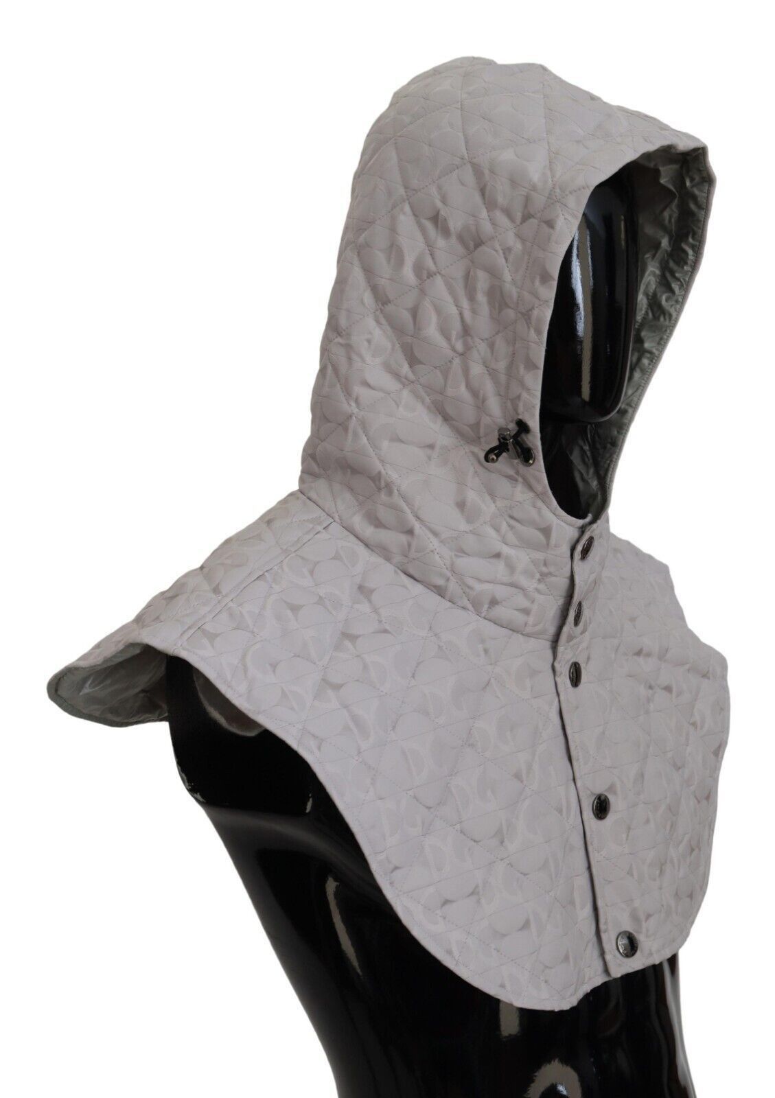 Dolce & Gabbana Elegant White Nylon Whole Head Wrap Men's Hat Size ONE SIZE - 3 Thumbnail