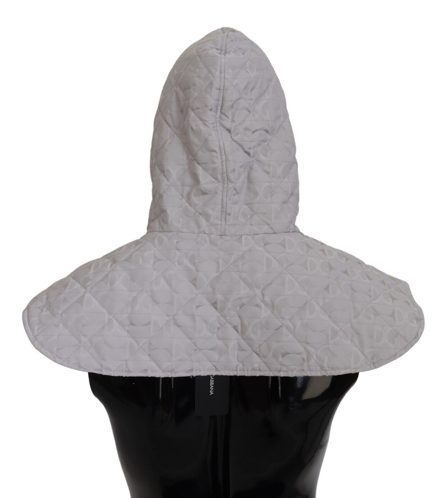 Dolce & Gabbana Elegant White Nylon Whole Head Wrap Men's Hat Size ONE SIZE - 2 Thumbnail