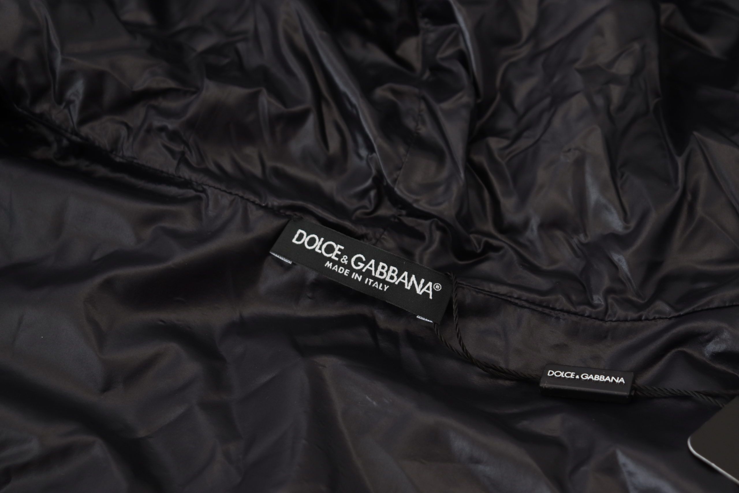 Dolce & Gabbana Elegant Black Cotton Blend Head Wrap Men's Hat Size ONE SIZE - 4 Thumbnail