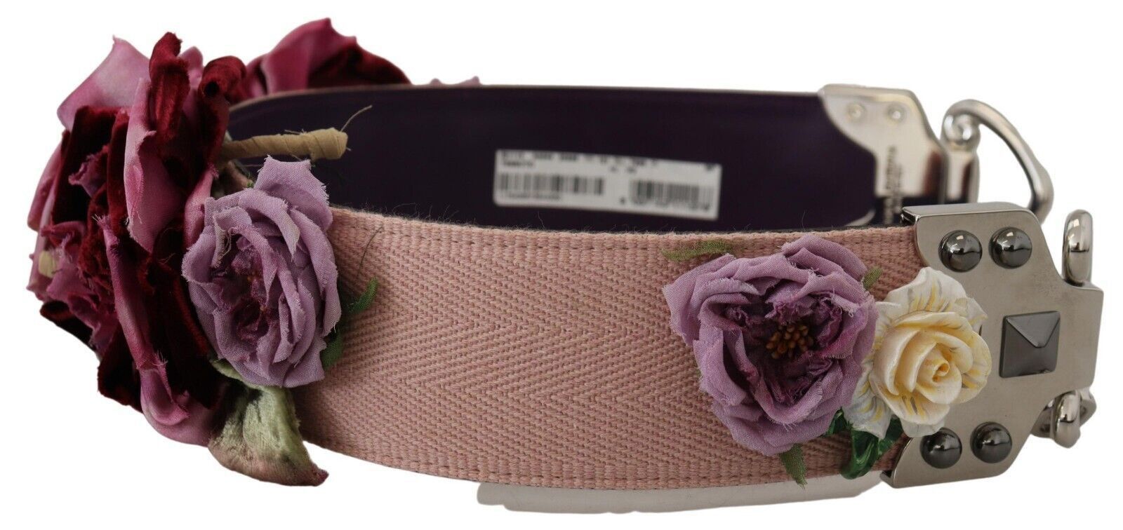 Dolce & Gabbana Beige Floral Leather Shoulder Strap Women's Accessory Size ONE SIZE - 3 Thumbnail