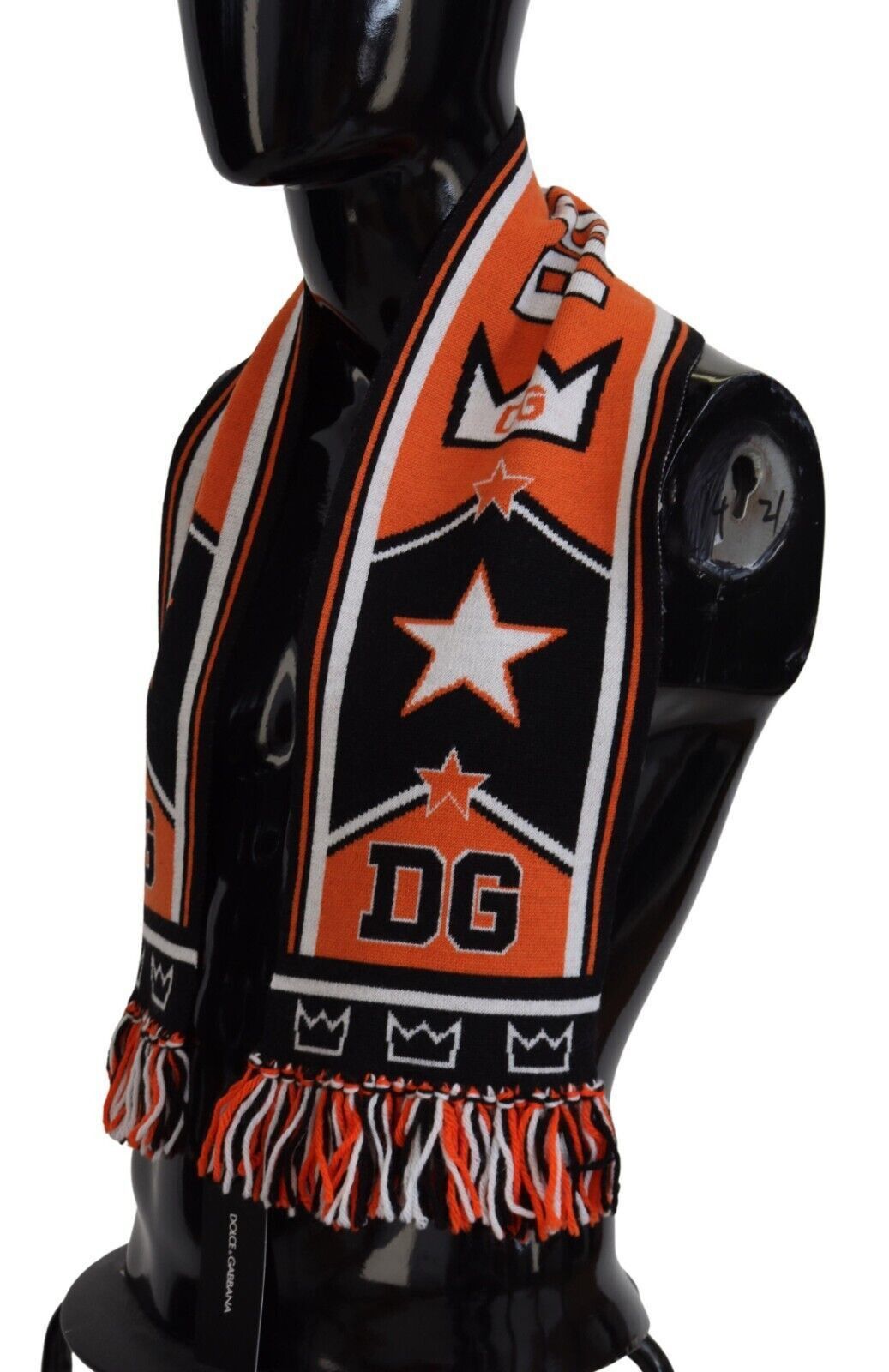 Dolce & Gabbana Elegant Multicolor Wool-Cashmere Men's Men's Scarf Size ONE SIZE - 2 Thumbnail