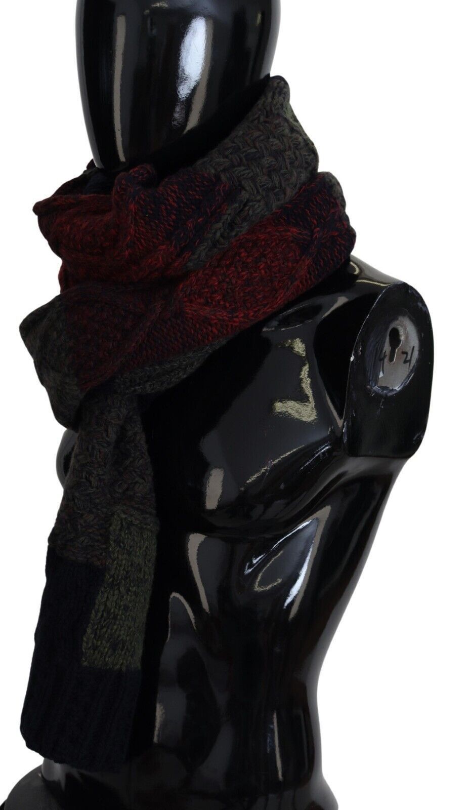 Dolce & Gabbana Elegant Wool-Cashmere Men's Men's Scarf Size ONE SIZE - 2 Thumbnail