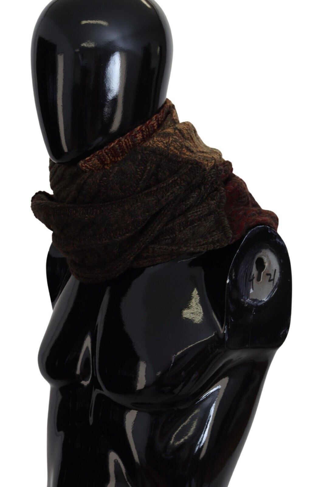 Dolce & Gabbana Elegant Cashmere-Wool Blend Men's Men's Scarf Size ONE SIZE - 2 Thumbnail