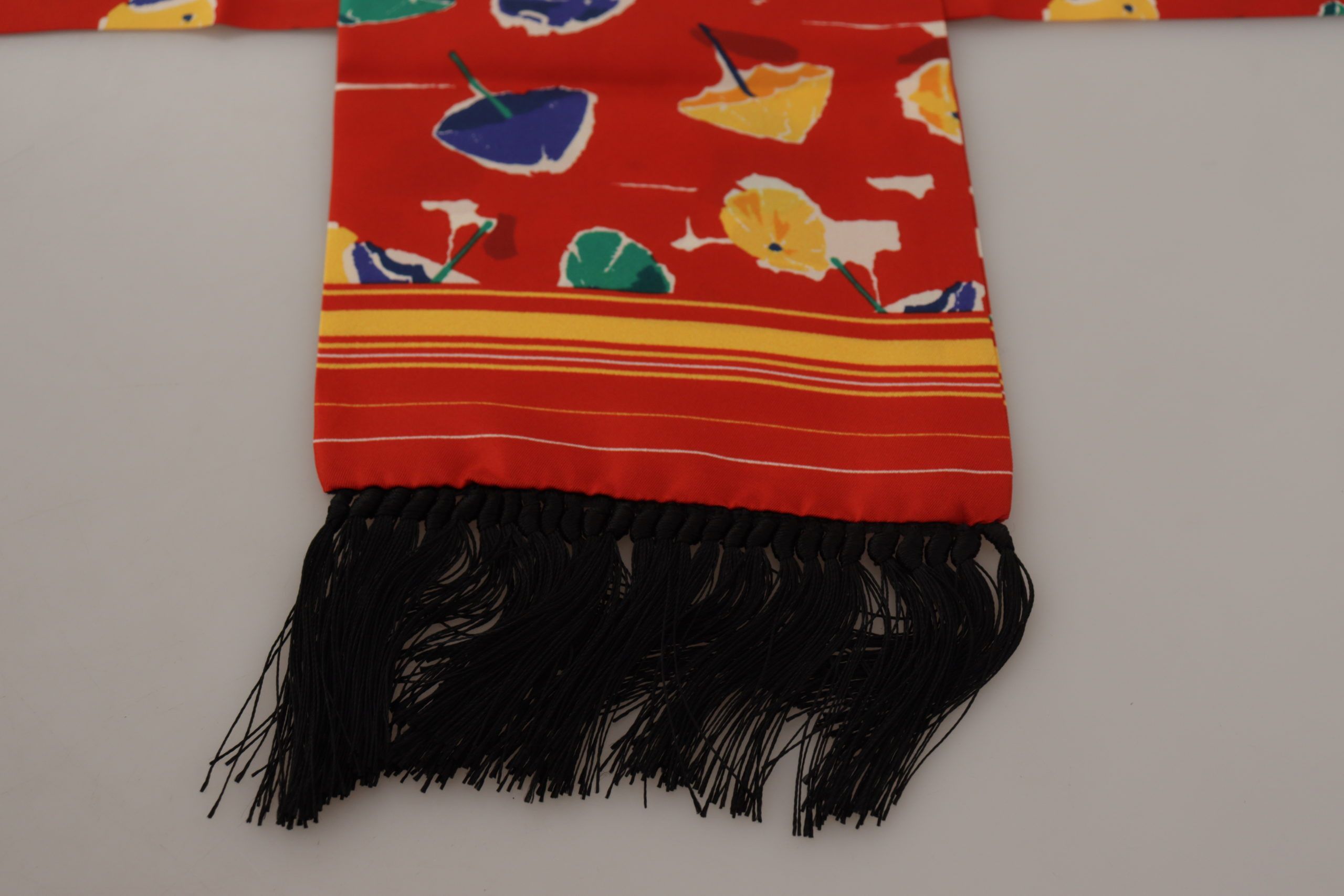 Dolce & Gabbana Elegant Multicolor Silk Men's Men's Scarf Size ONE SIZE - 6 Thumbnail