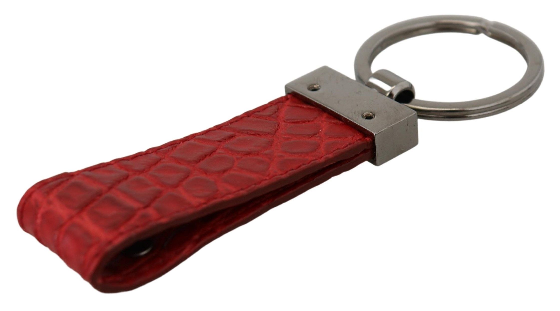 Dolce & Gabbana Chic Red Leather Keychain & Charm Women's Accessory Size ONE SIZE - 4 Thumbnail
