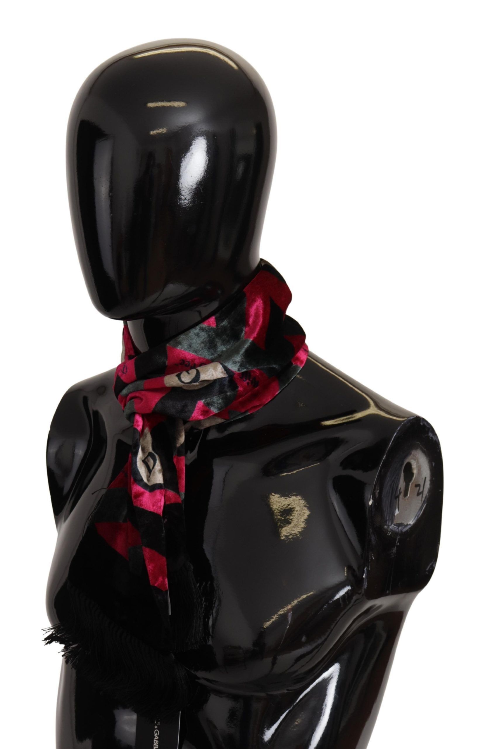 Dolce & Gabbana Elegant Multicolor Viscose Silk Men's Men's Scarf Size ONE SIZE - 2 Thumbnail