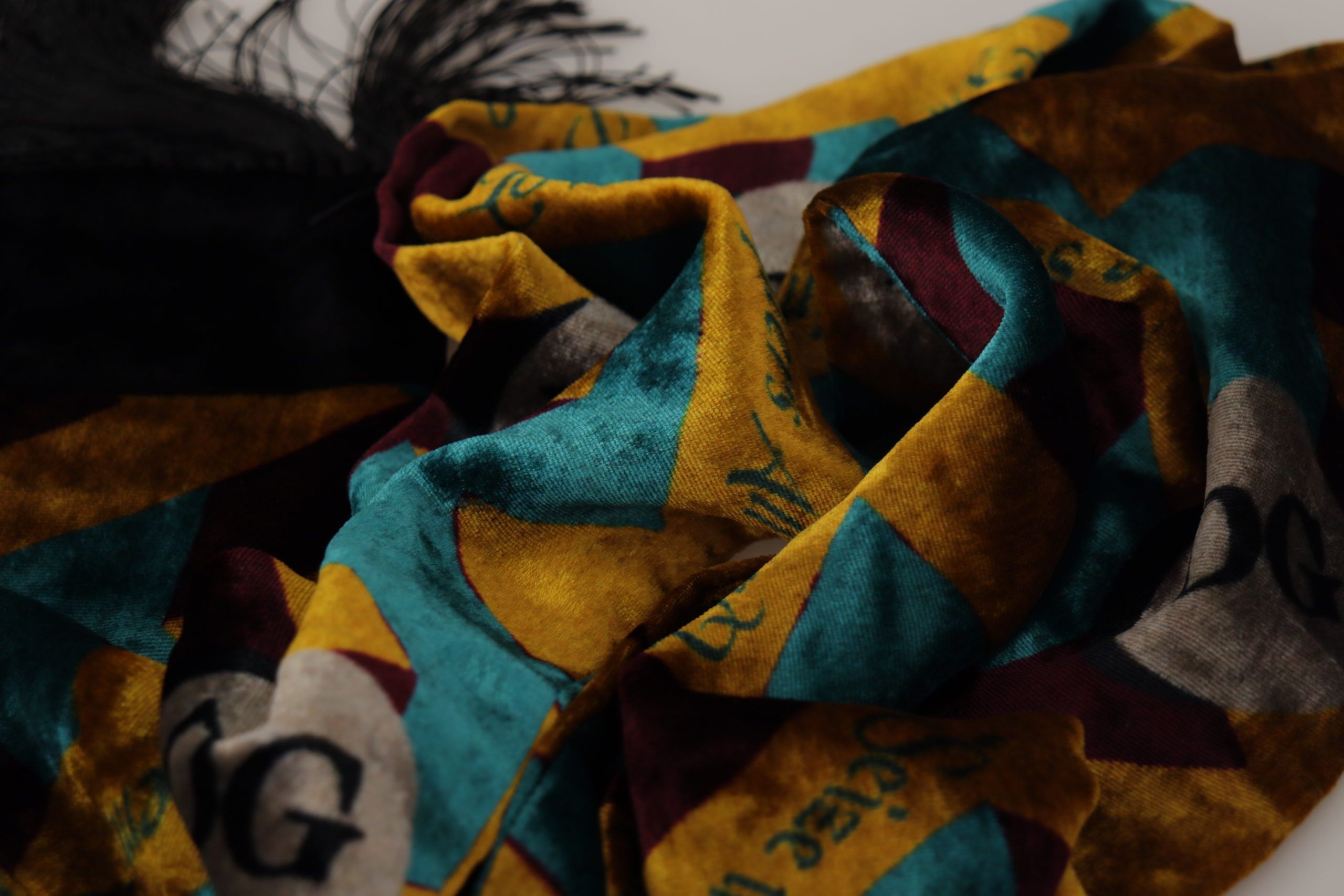 Dolce & Gabbana Elegant Multicolor Silk Blend Men's Men's Scarf Size ONE SIZE - 6 Thumbnail