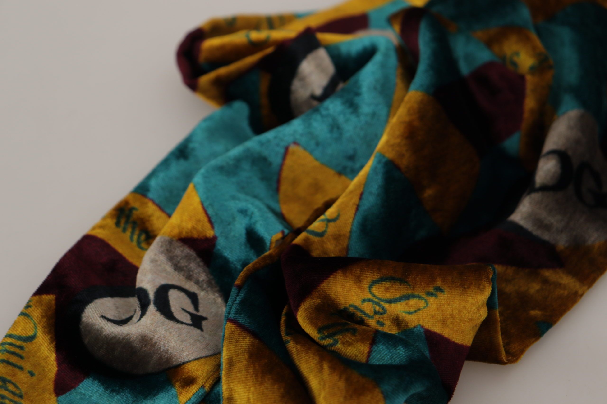 Dolce & Gabbana Elegant Multicolor Silk Blend Men's Men's Scarf Size ONE SIZE - 5 Thumbnail