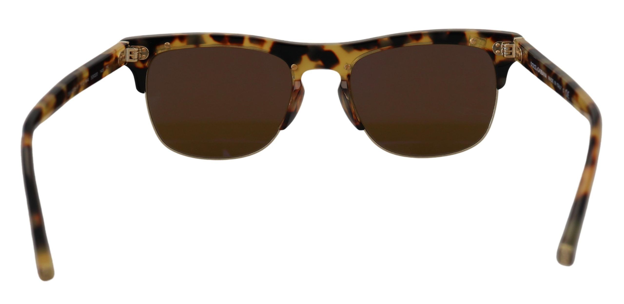Dolce & Gabbana Chic Acetate Designer Women's Sunglasses Size ONE SIZE - 5 Thumbnail