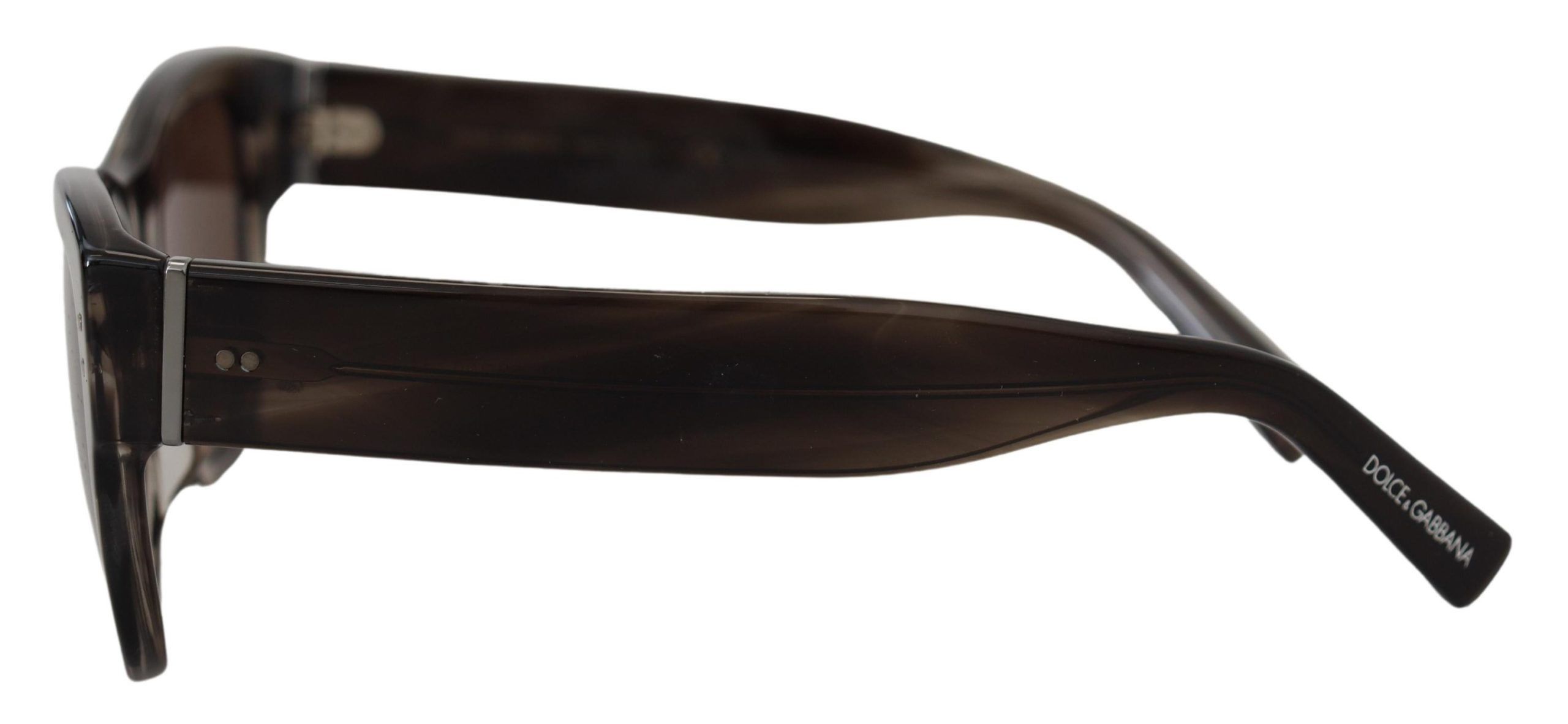 Dolce & Gabbana Chic Brown Gradient Women's Women's Sunglasses Size ONE SIZE - 4 Thumbnail