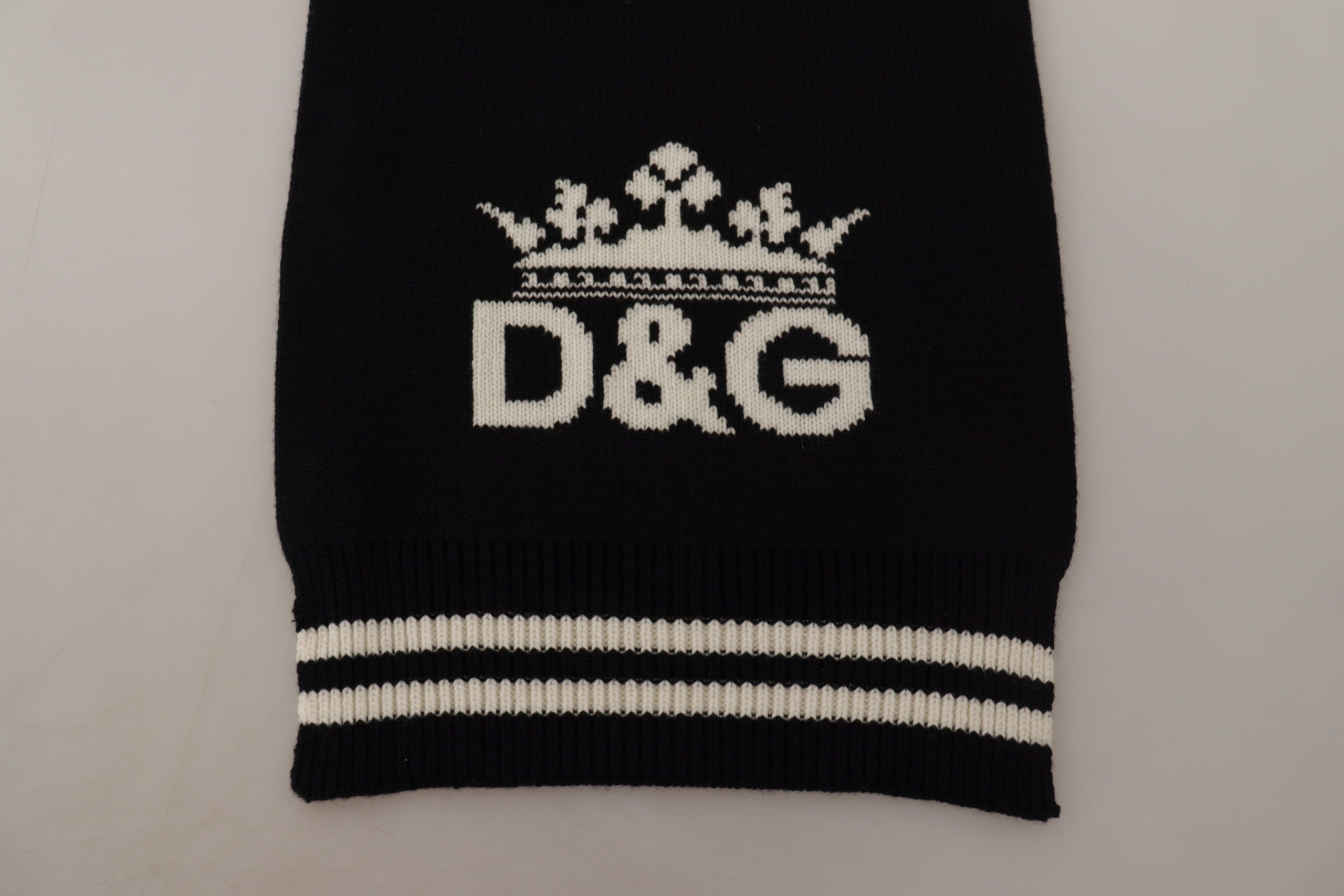 Dolce & Gabbana Elegant Cashmere Men's Scarf Men's Wrap Size ONE SIZE - 5 Thumbnail