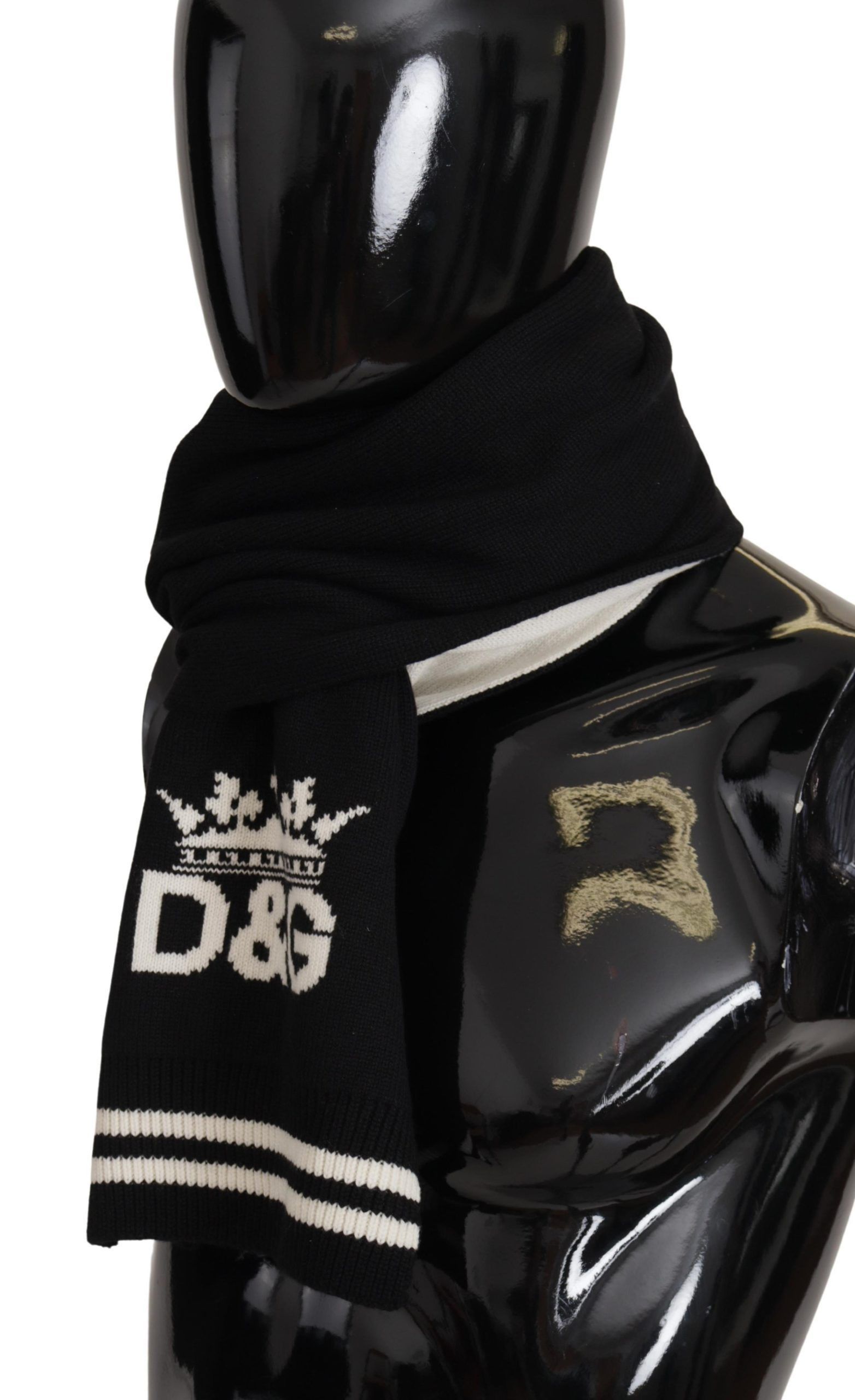 Dolce & Gabbana Elegant Cashmere Men's Scarf Men's Wrap Size ONE SIZE - 6 Thumbnail