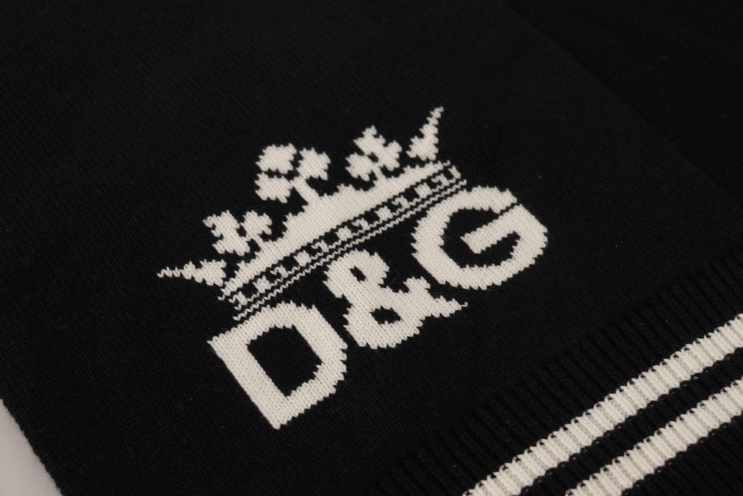 Dolce & Gabbana Elegant Cashmere Men's Scarf Men's Wrap Size ONE SIZE - 3 Thumbnail