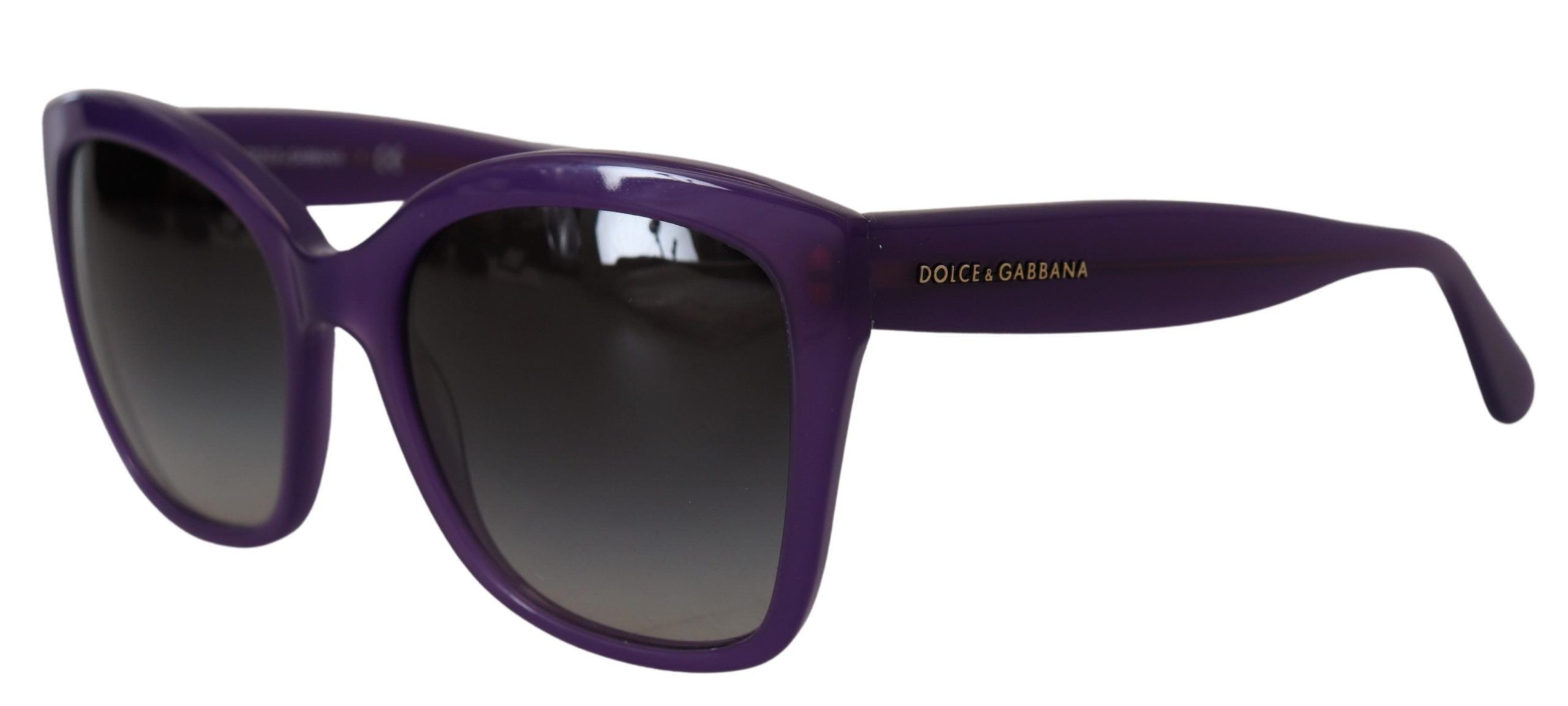 Dolce & Gabbana Elegant Purple Gradient Lens Women's Sunglasses Size ONE SIZE - 2 Thumbnail