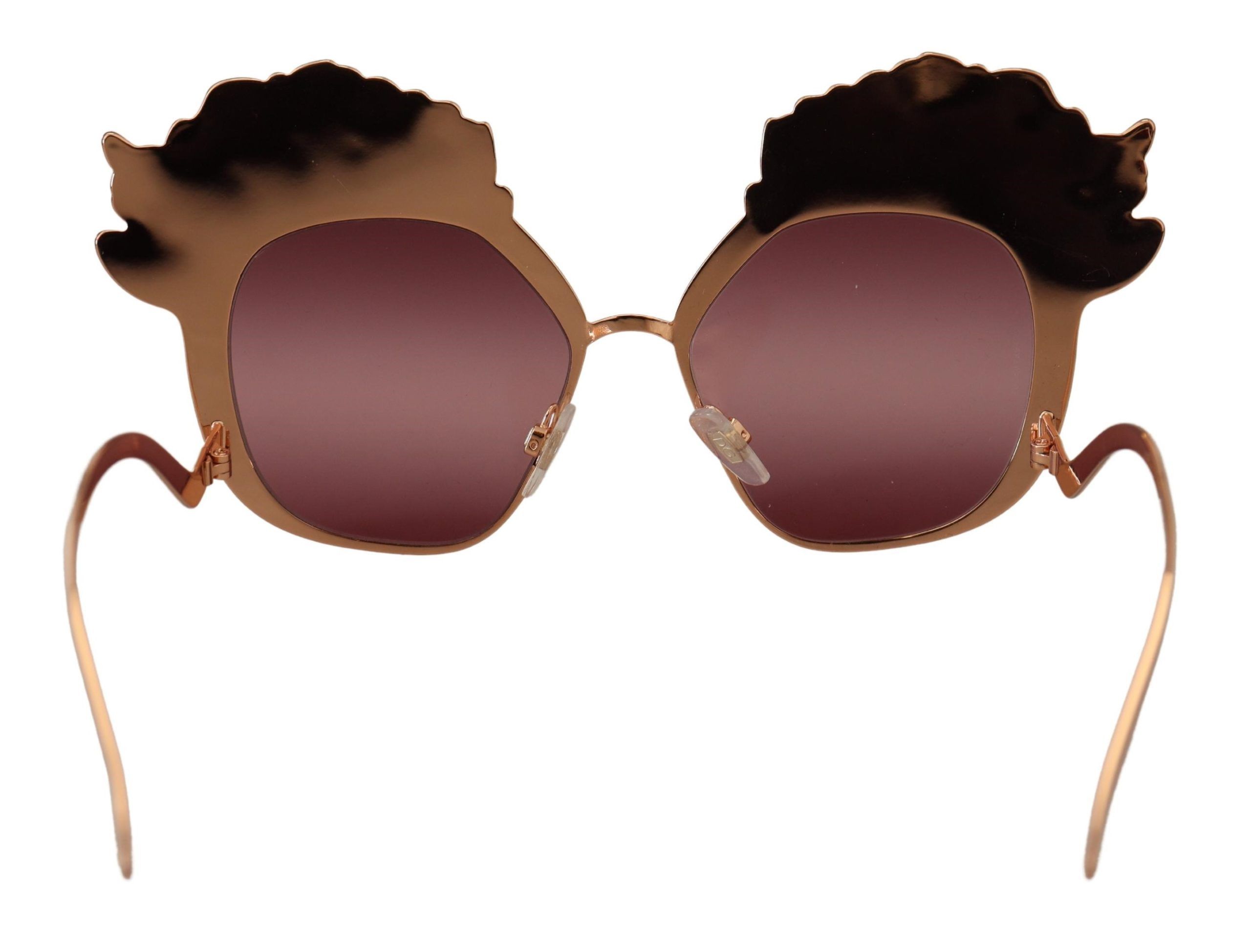 Dolce & Gabbana Chic Rose Sequin Embroidered Women's Sunglasses Size ONE SIZE - 5 Thumbnail
