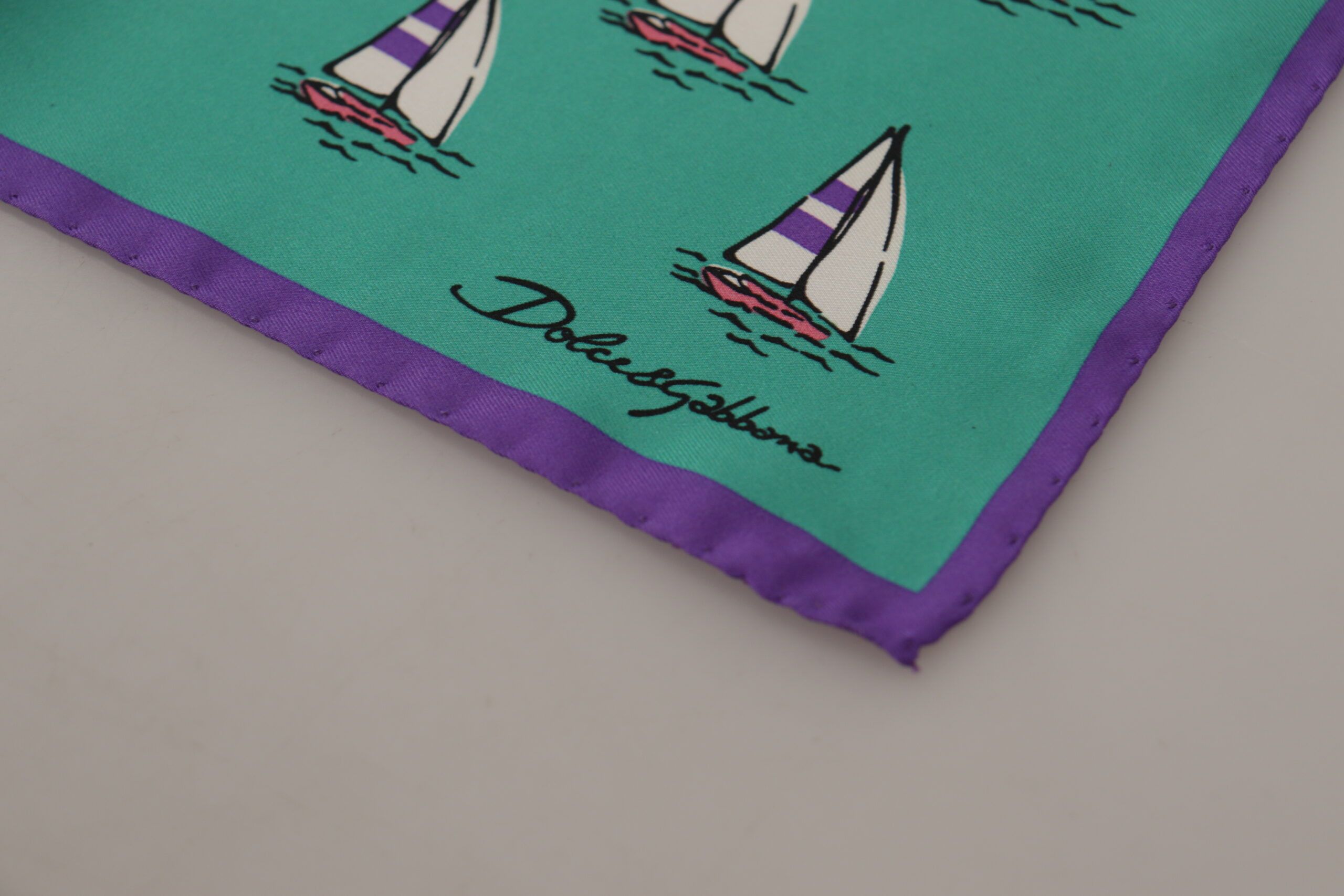 Dolce & Gabbana Elegant Multicolor Silk Men's Pocket Men's Square Size ONE SIZE - 2 Thumbnail