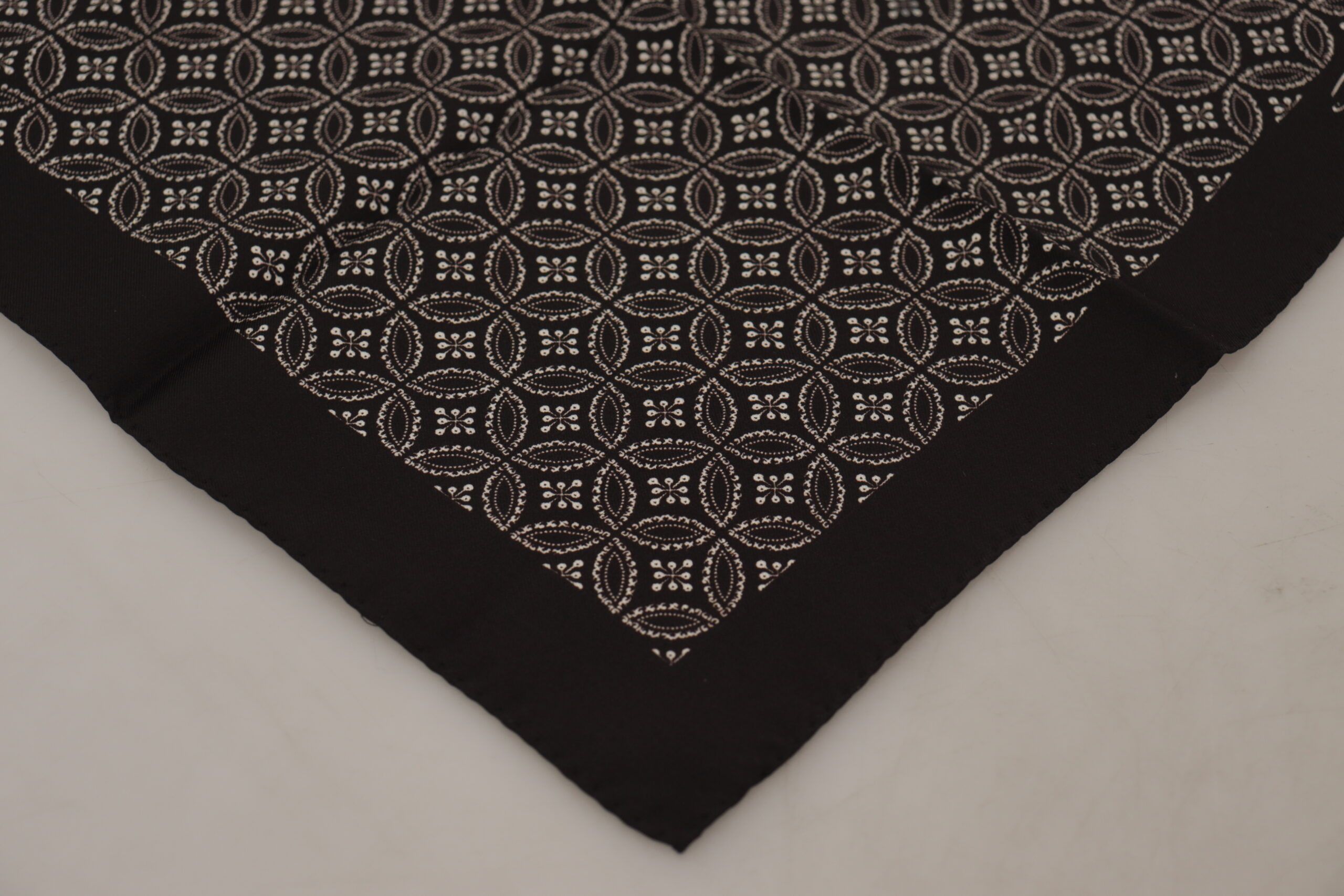 Dolce & Gabbana Elegant Square Silk Men's Men's Scarf Size ONE SIZE - 2 Thumbnail