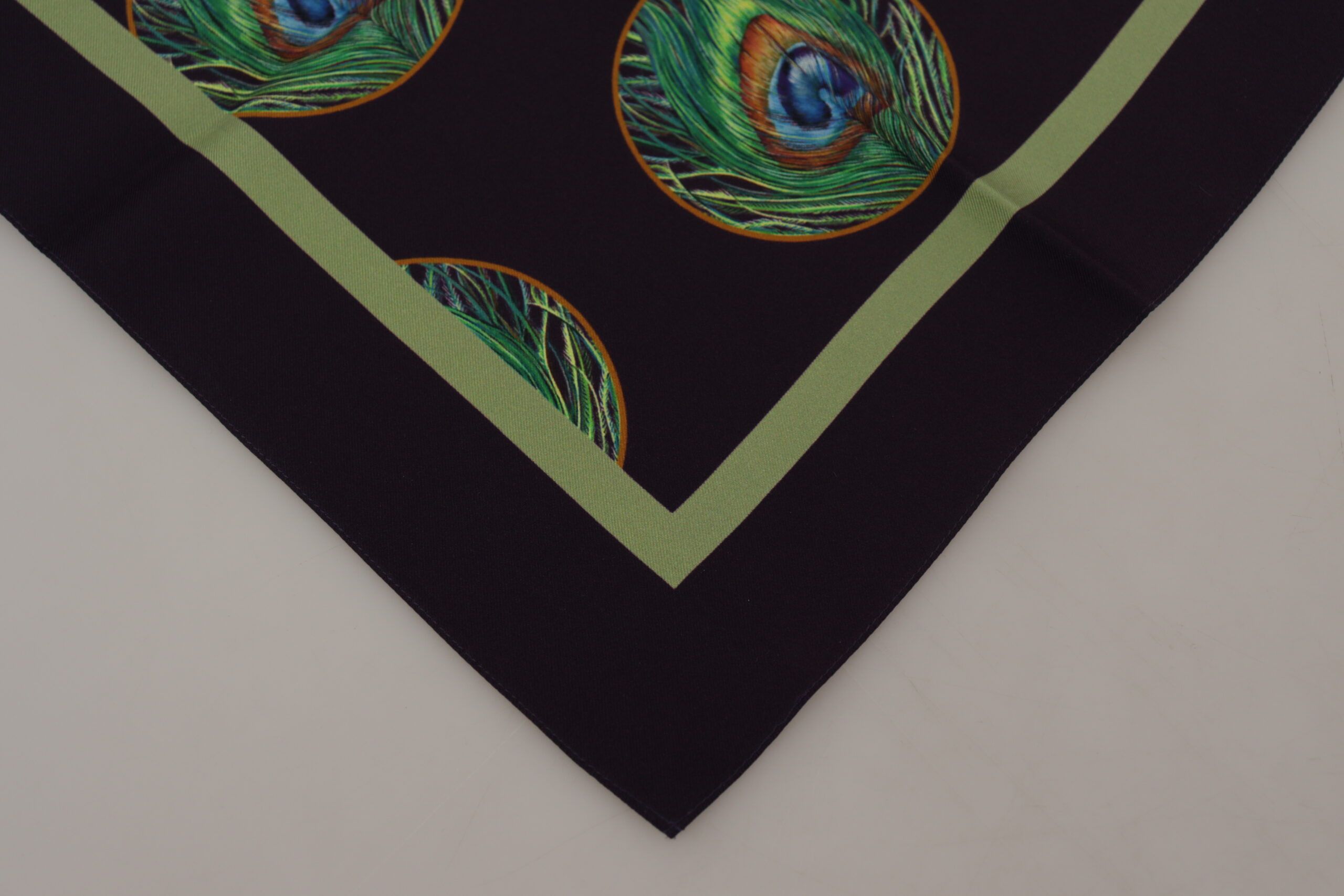 Dolce & Gabbana Elegant Silk Square Scarf Men's Wrap Size ONE SIZE - 3 Thumbnail
