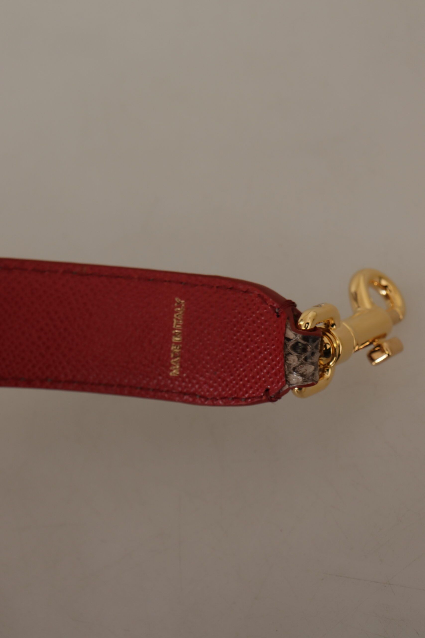 Dolce & Gabbana Elegant Python Leather Shoulder Women's Strap Size ONE SIZE - 3 Thumbnail