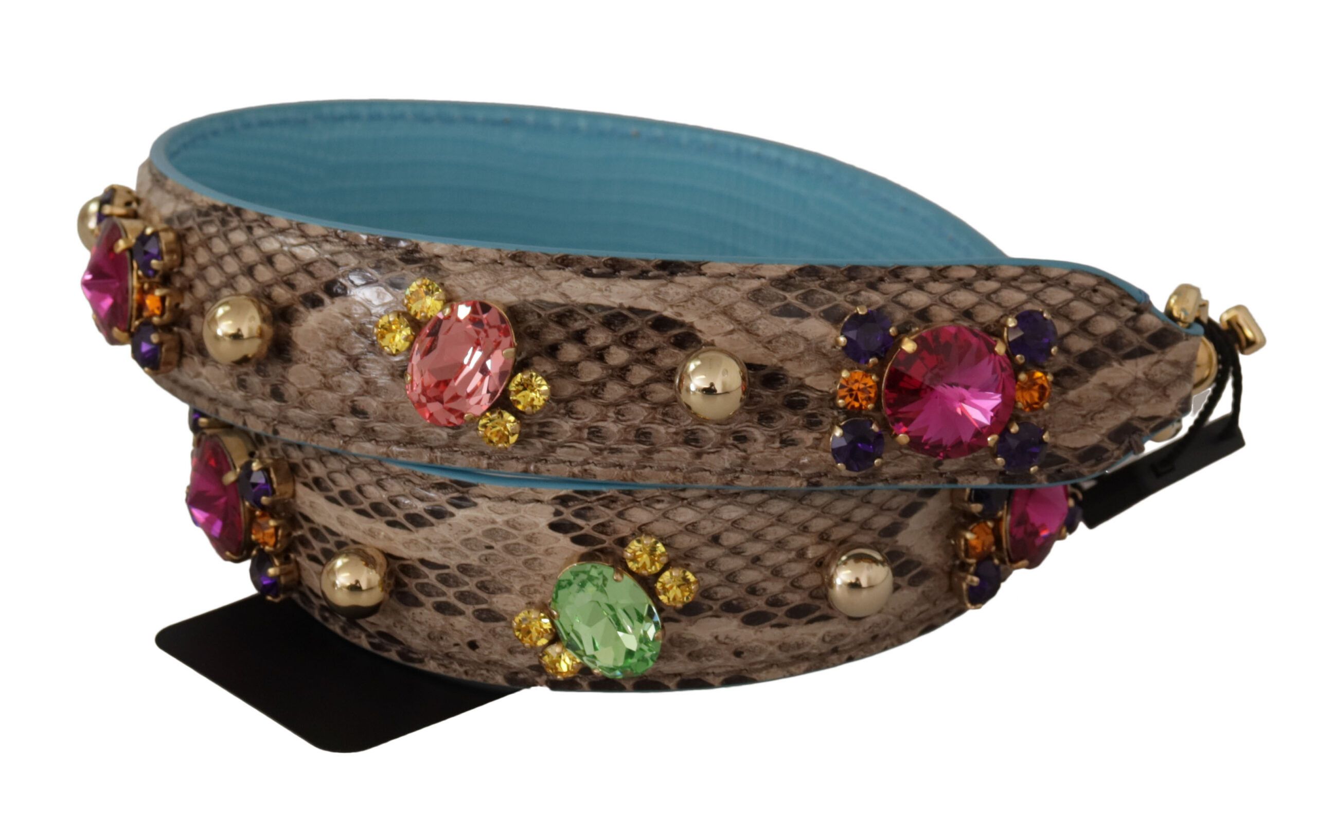 Dolce & Gabbana Elegant Python Leather Shoulder Strap Women's Accessory Size ONE SIZE - 2 Thumbnail
