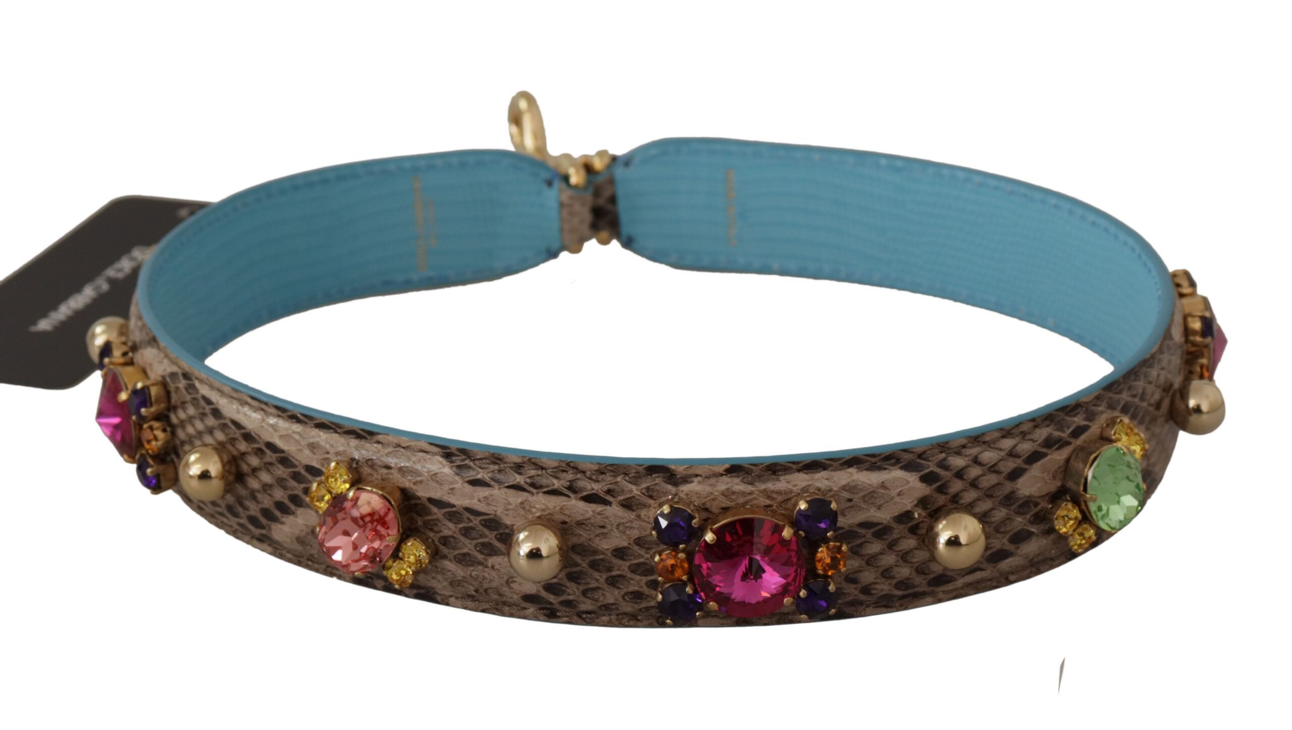 Dolce & Gabbana Elegant Python Leather Shoulder Strap Women's Accessory Size ONE SIZE - 5 Thumbnail
