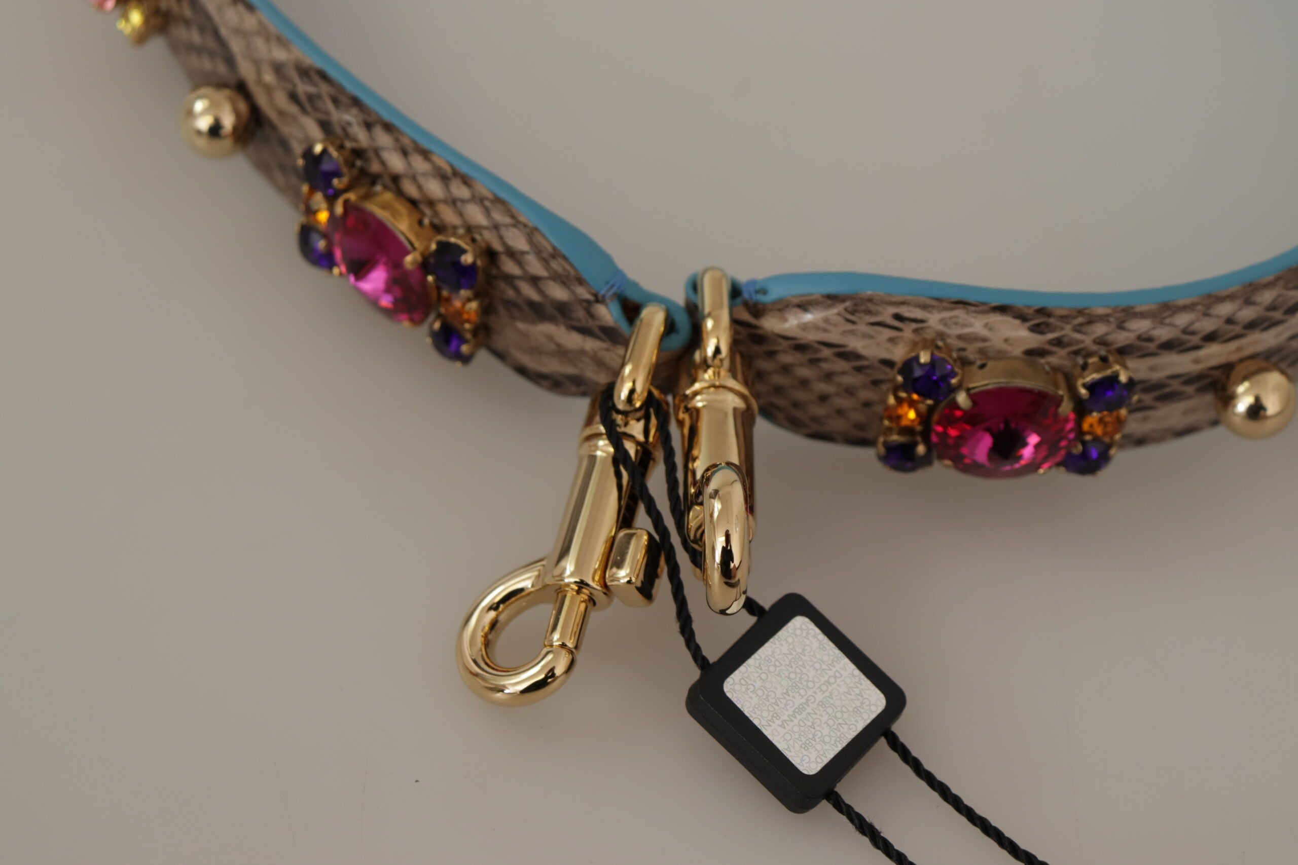 Dolce & Gabbana Elegant Python Leather Shoulder Strap Women's Accessory Size ONE SIZE - 3 Thumbnail