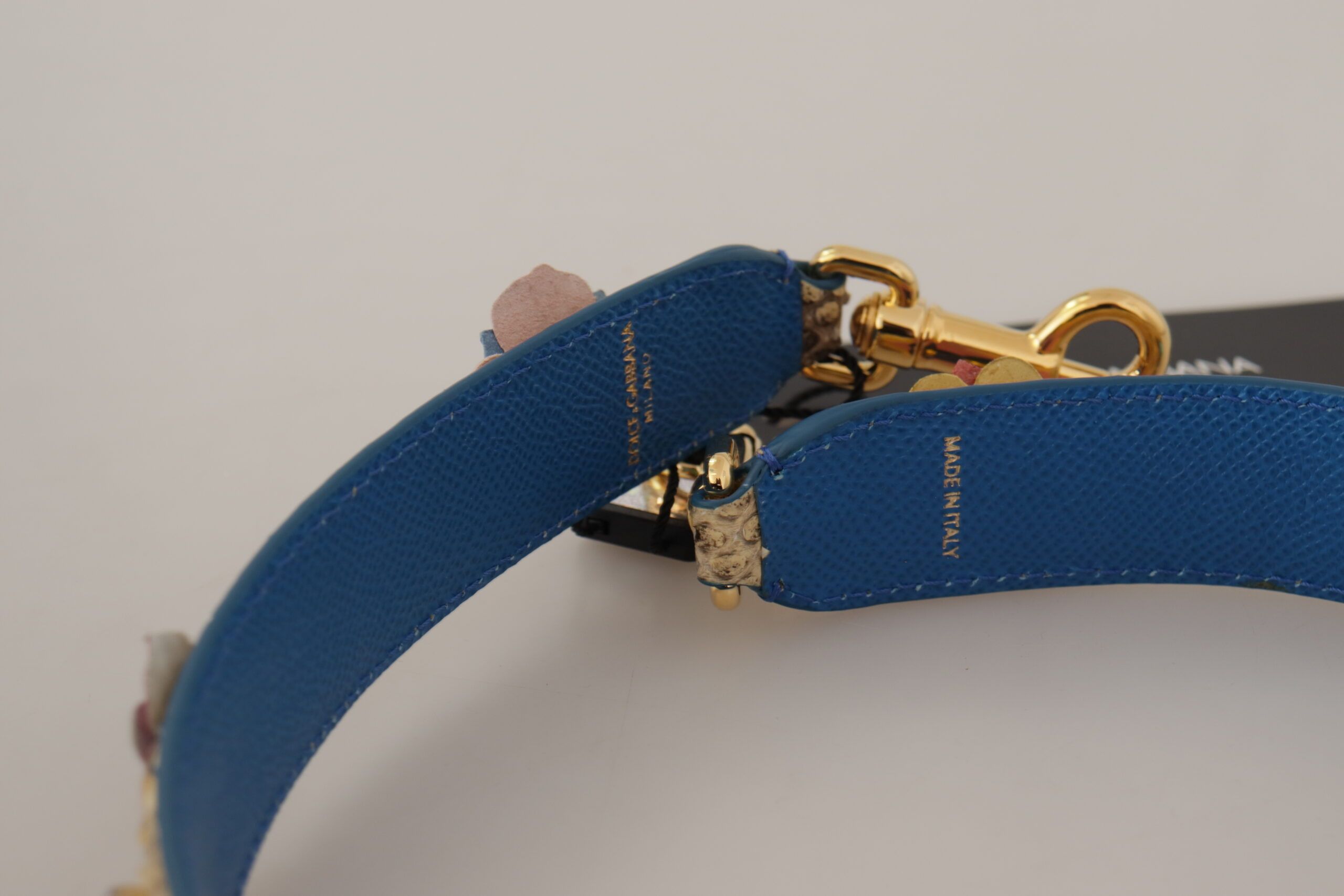 Dolce & Gabbana Elegant Beige Python Leather Women's Strap Size ONE SIZE - 4 Thumbnail
