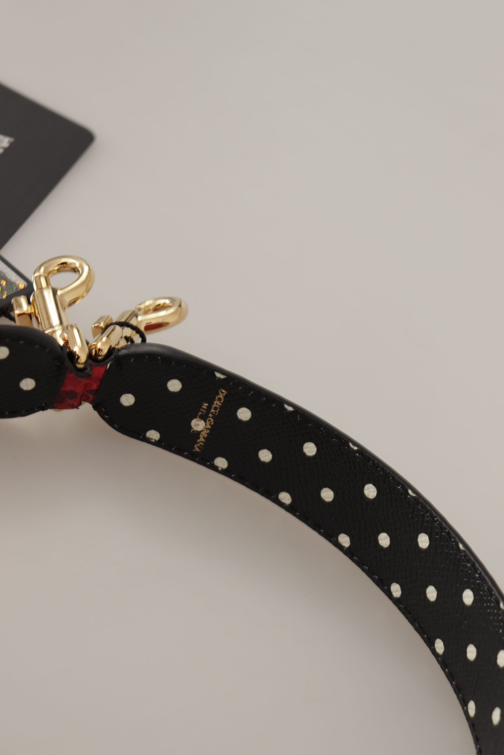 Dolce & Gabbana Elegant Red Python Leather Shoulder Women's Strap Size ONE SIZE - 3 Thumbnail