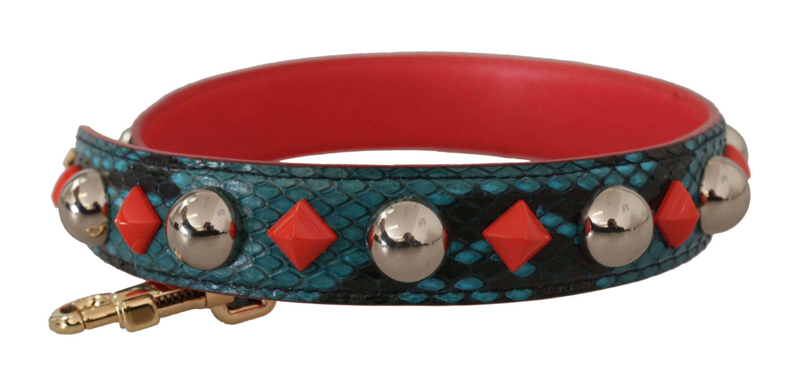 Dolce & Gabbana Emerald Green Leather Shoulder Women's Strap Size ONE SIZE - 3 Thumbnail
