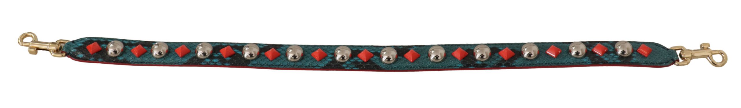 Dolce & Gabbana Emerald Green Leather Shoulder Women's Strap Size ONE SIZE - 4 Thumbnail