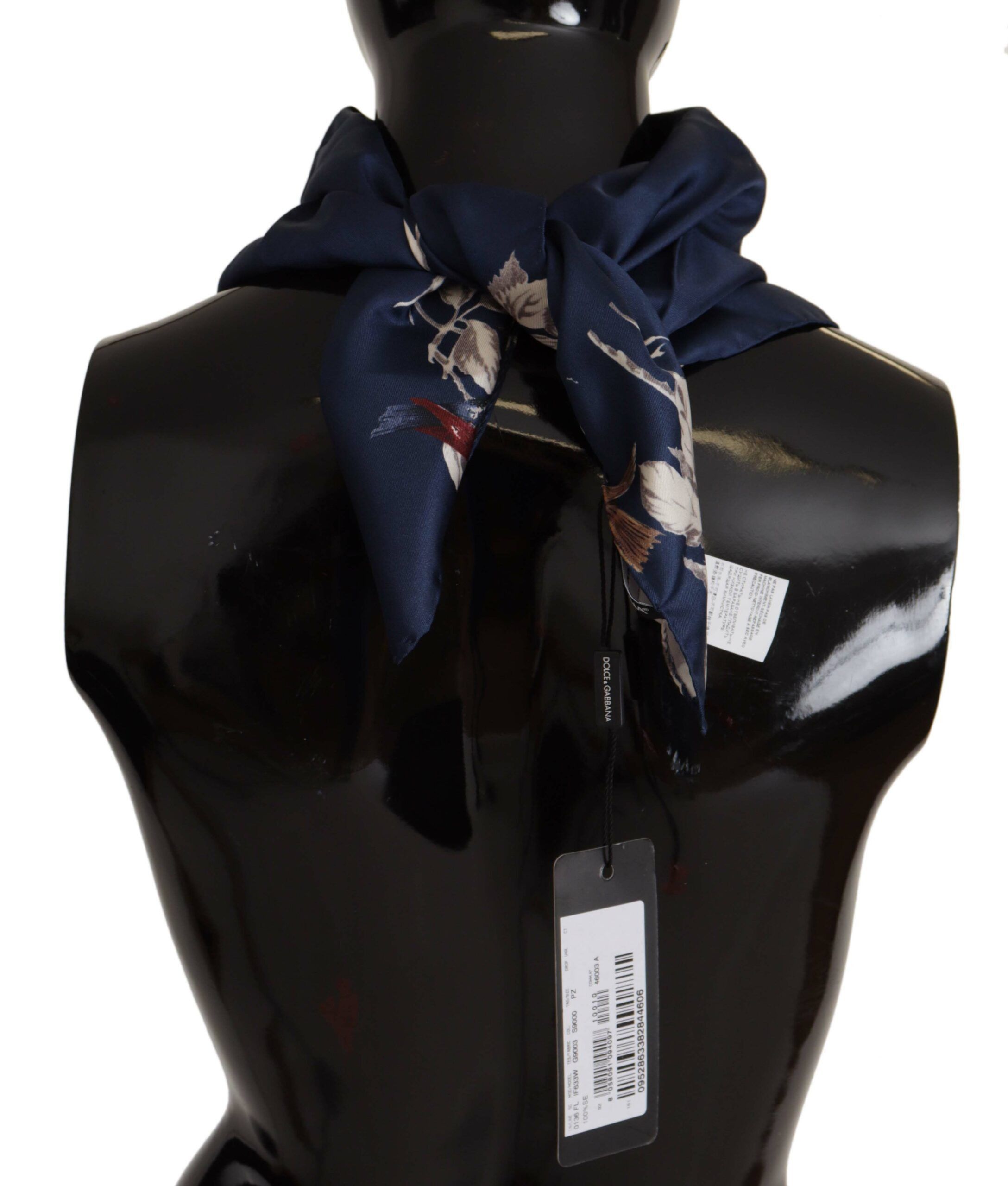 Dolce & Gabbana Elegant Silk Square Scarf for Men's Men Size ONE SIZE - 6 Thumbnail
