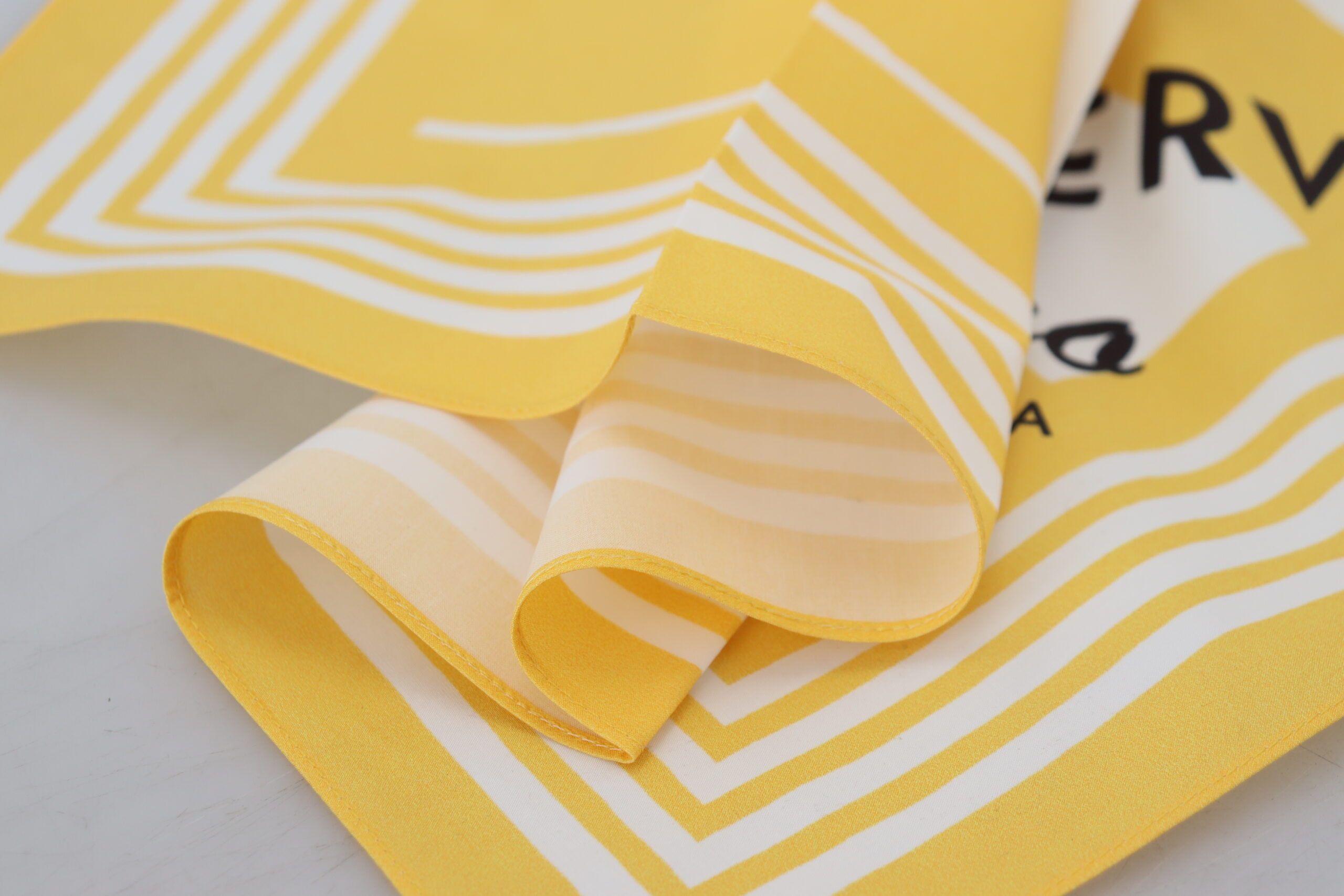 Dolce & Gabbana Elegant Yellow Cotton Square Women's Scarf Size ONE SIZE - 4 Thumbnail