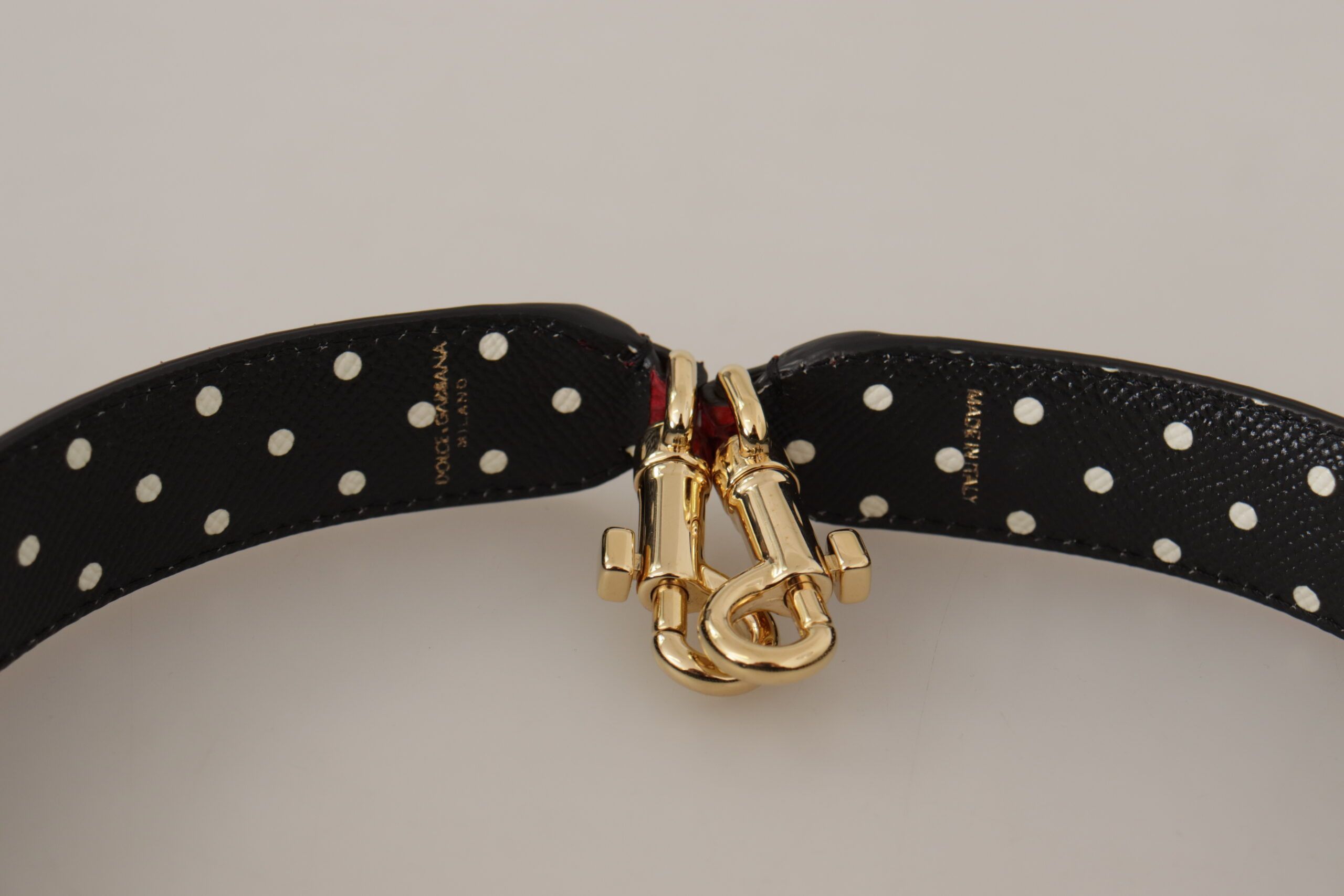 Dolce & Gabbana Elegant Red Python Leather Shoulder Women's Strap Size ONE SIZE - 3 Thumbnail