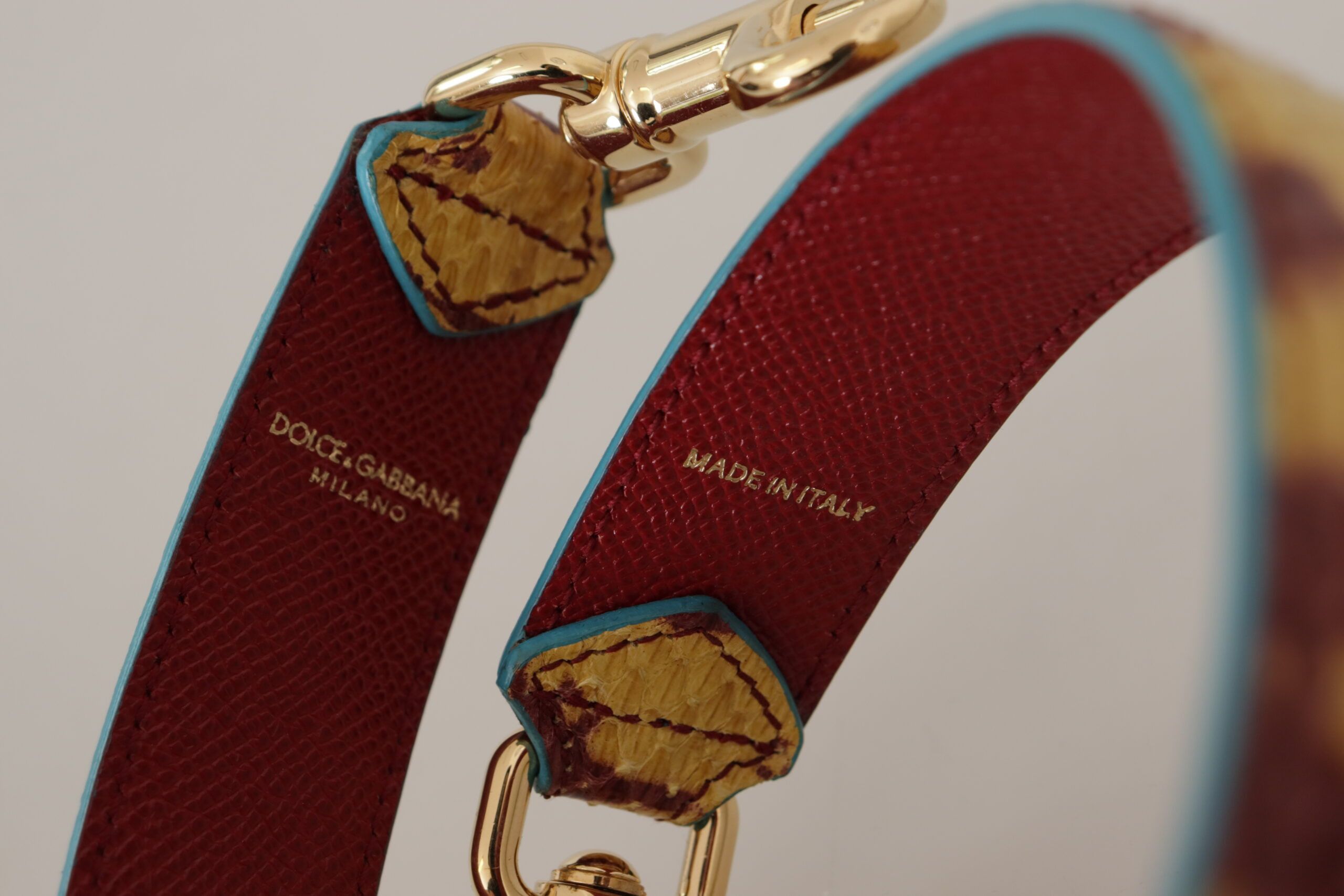 Dolce & Gabbana Elegant Ayers Leather Bag Women's Strap Size ONE SIZE - 2 Thumbnail